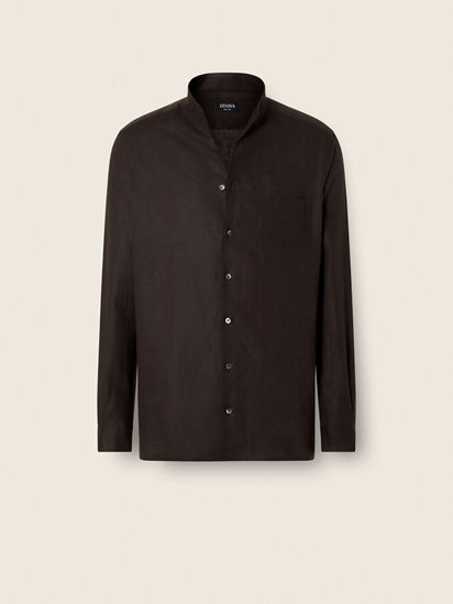 Oasi Lino シャツ SS26 37538601 | Zegna JP