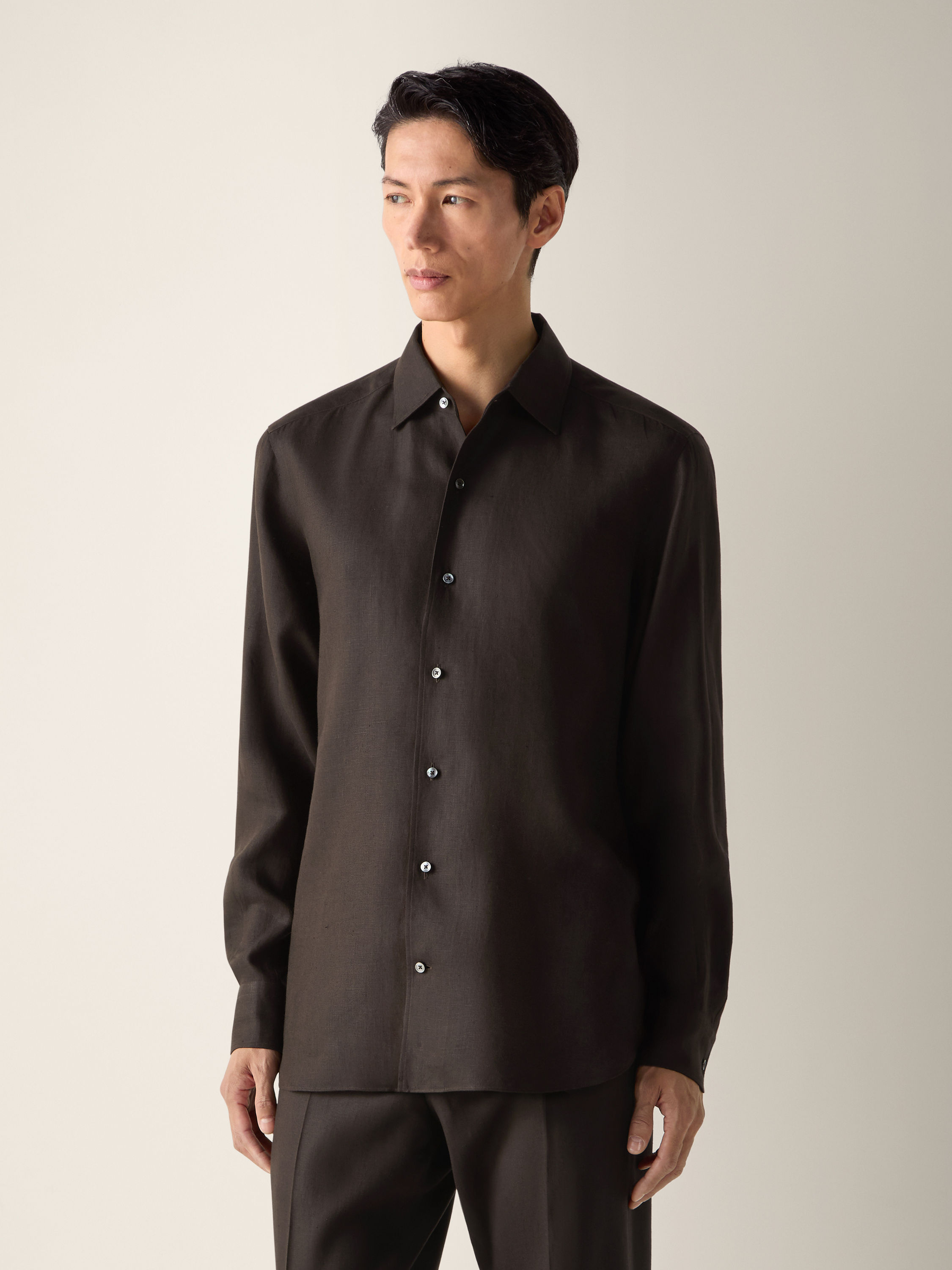 Camisa en Oasi Lino Foto #3 de detalle del producto