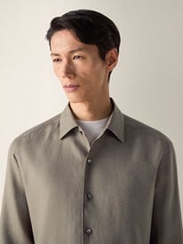 Z ZEGNA ダークグレー 長袖シャツ41 Casual, Formal, and Dress Shirts for Men | ZEGNA CA