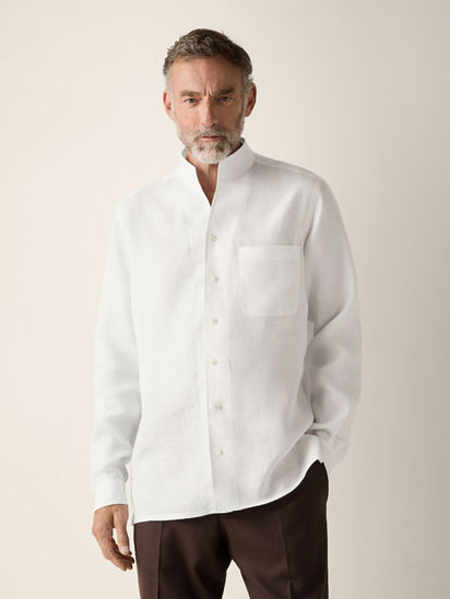 Oasi Lino Shirt SS26 37147216 | Zegna FR