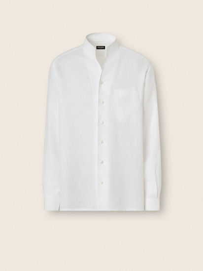 Oasi Lino Shirt SS26 37147216 | Zegna US