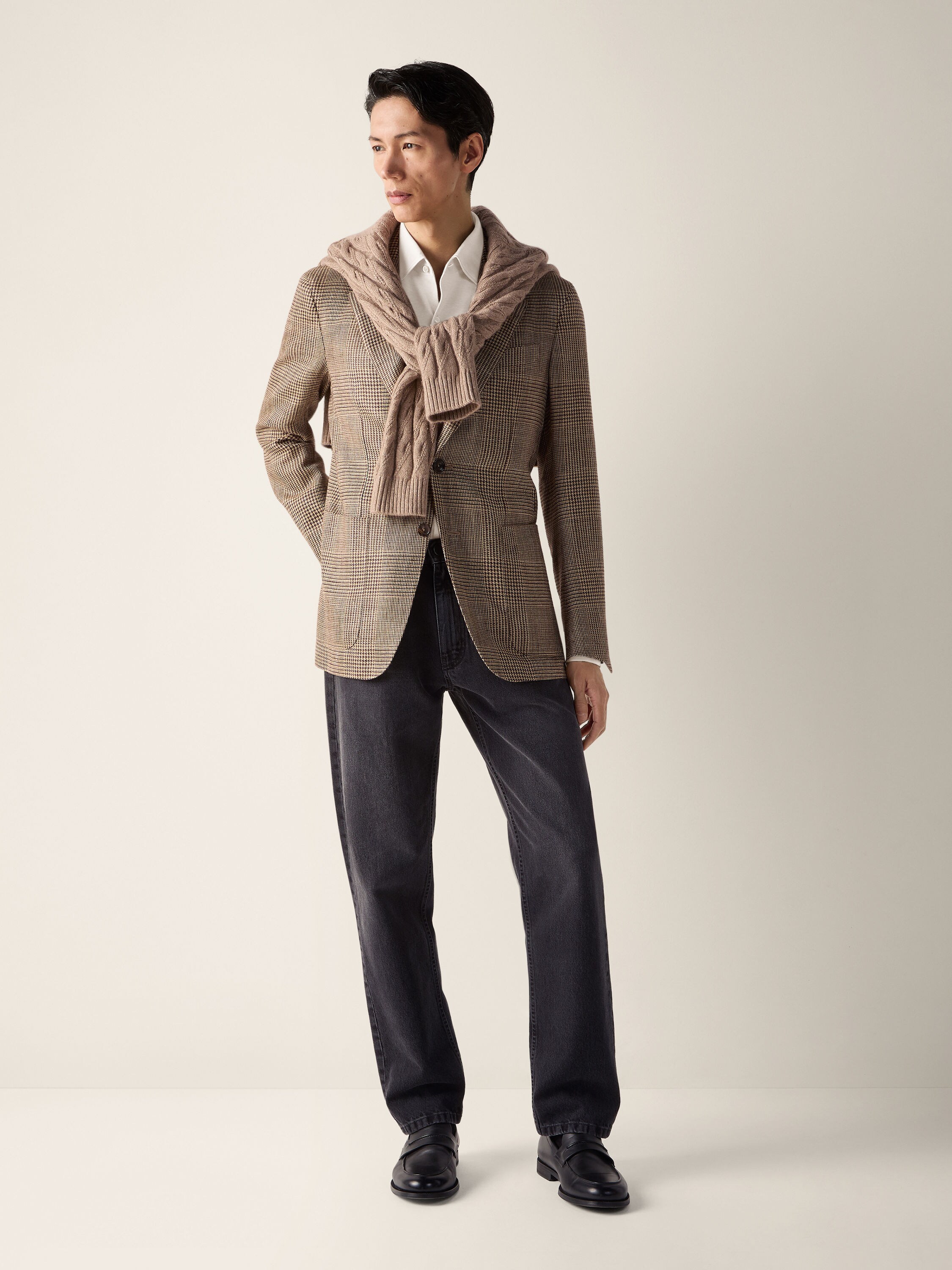 Hemd aus Seide, Leinen und Baumwolle Detailfoto #1 des Produkts