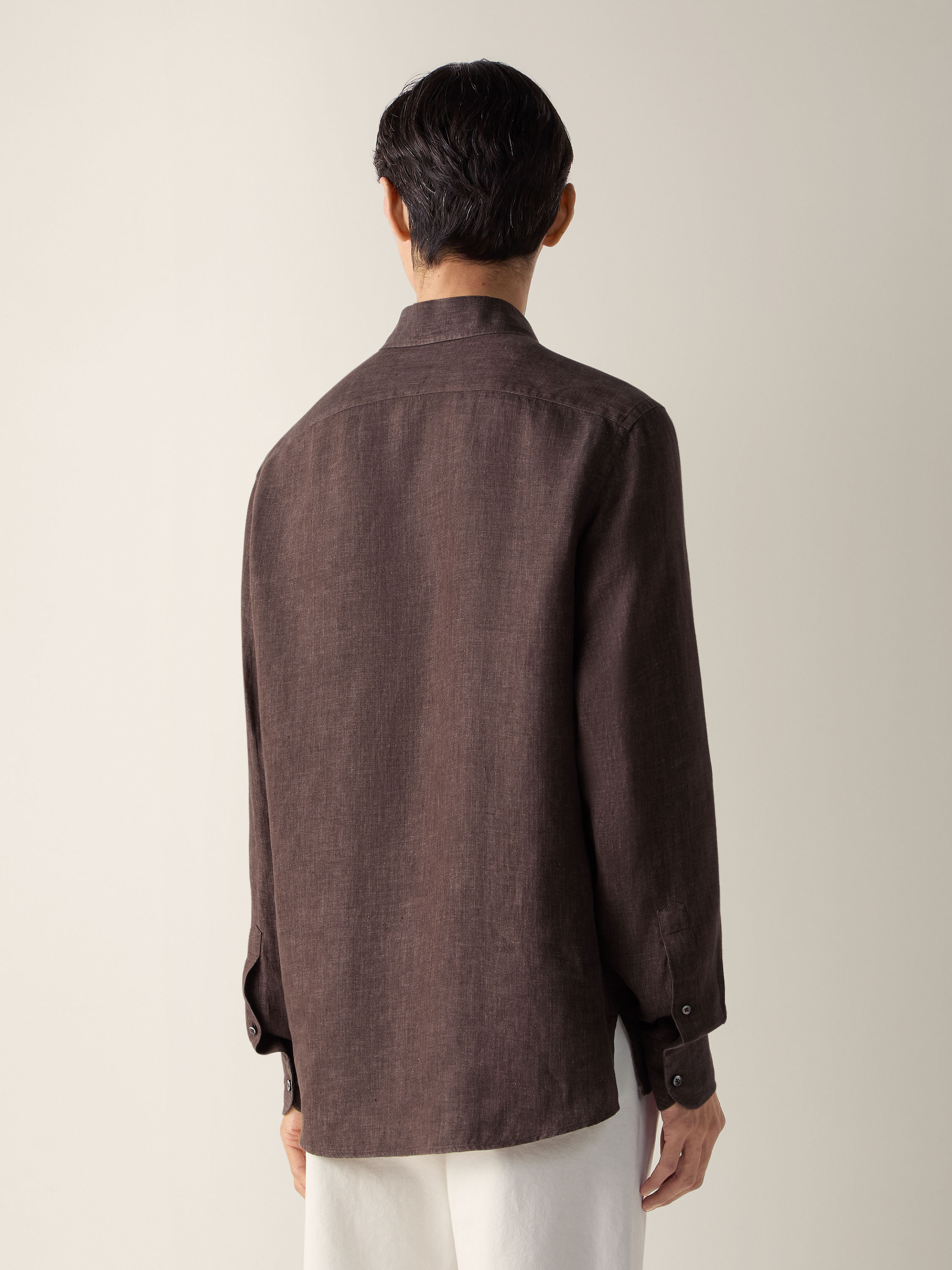 Oasi Lino Polo Shirt Product detail photo #4