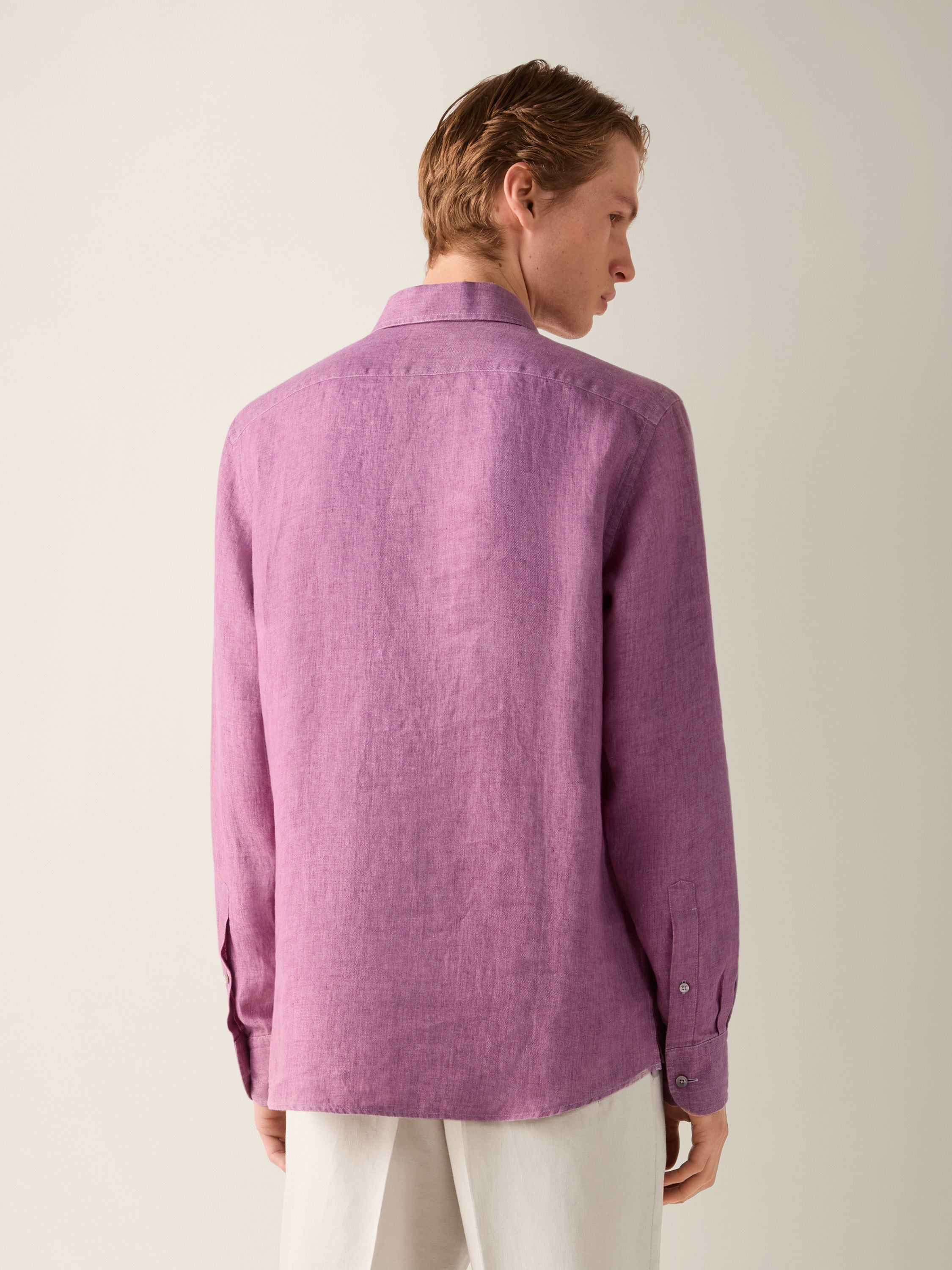 Oasi Lino Polo Shirt Product detail photo #4