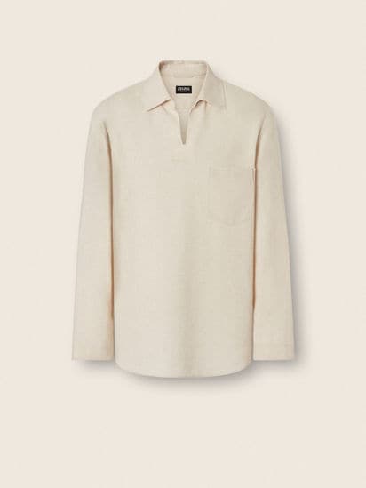 Oasi Lino ポロシャツ SS26 37147245 | Zegna JP