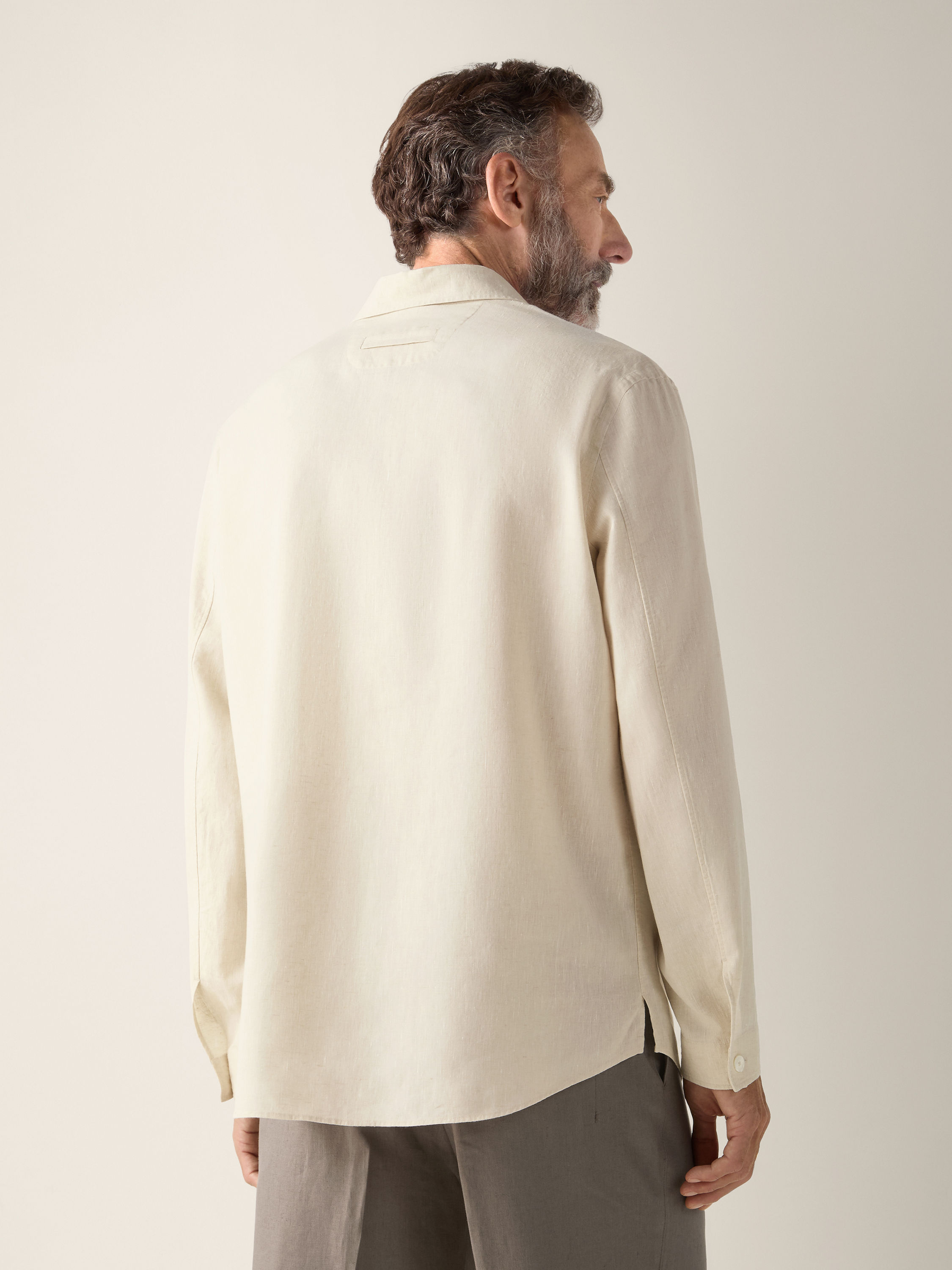 Oasi Lino Polo Shirt Product detail photo #4