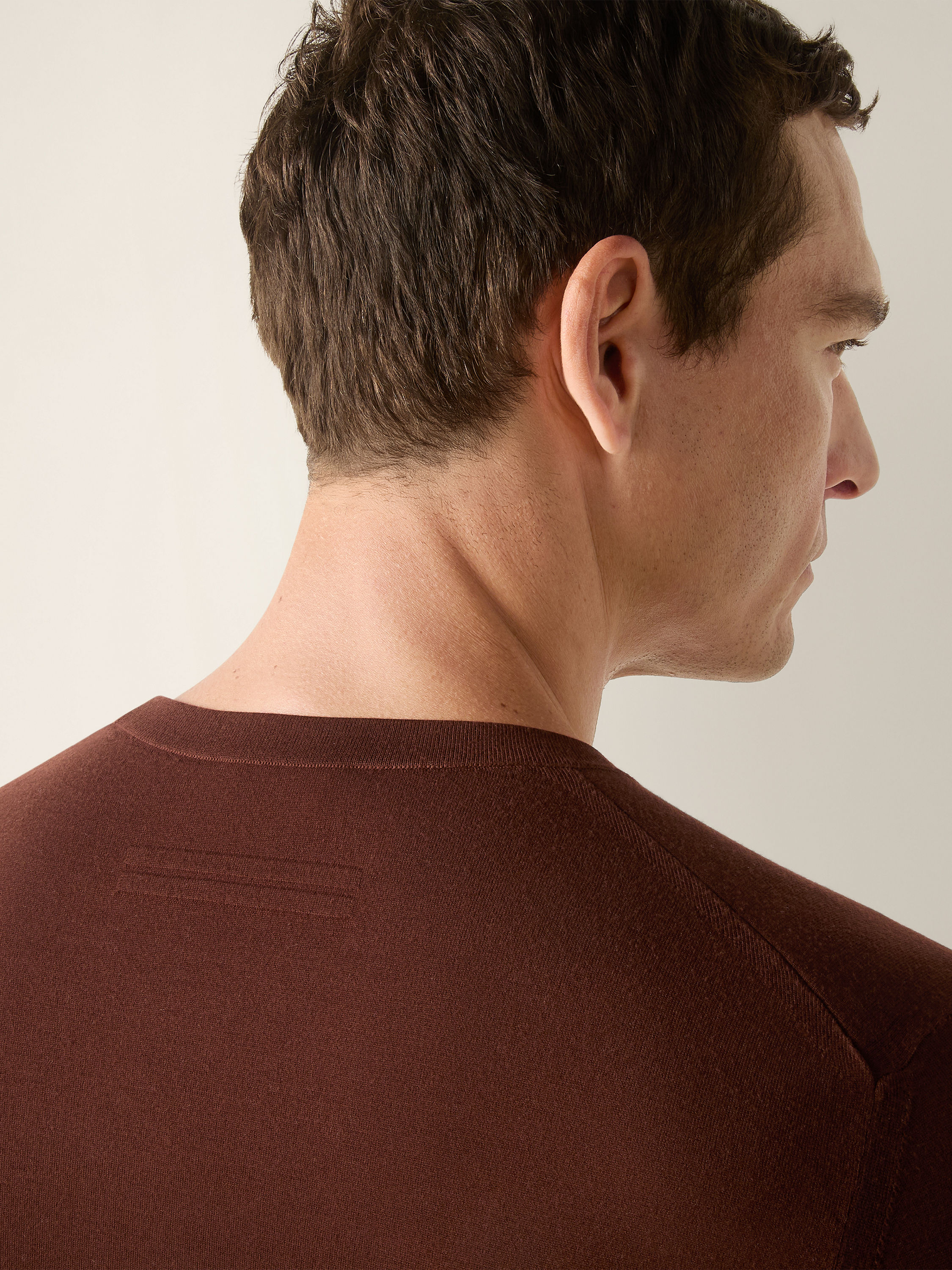 Brown Vellus Aureum Crewneck Product detail photo #1
