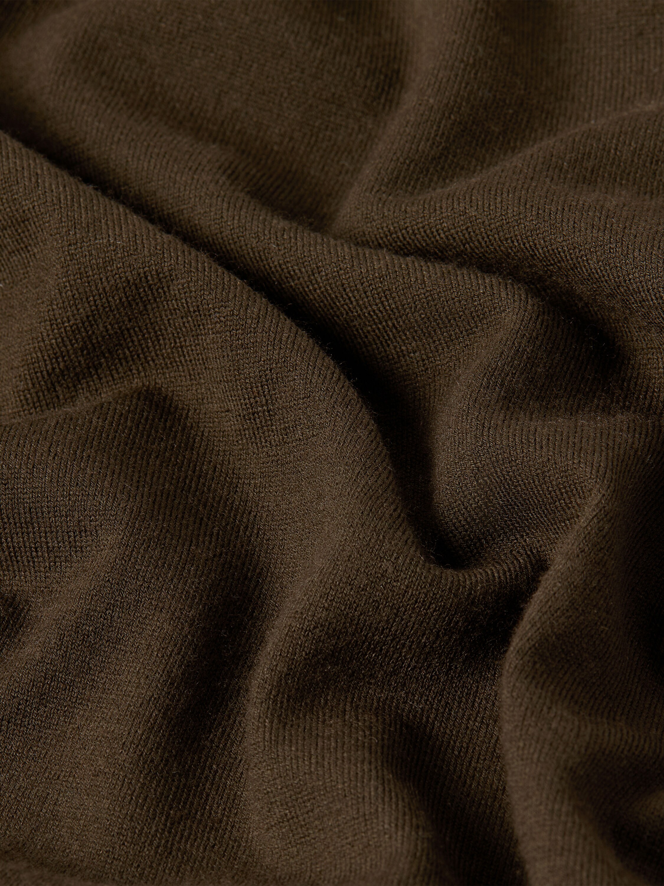 Dark Olive Green Vellus Aureum Crewneck Product detail photo #3