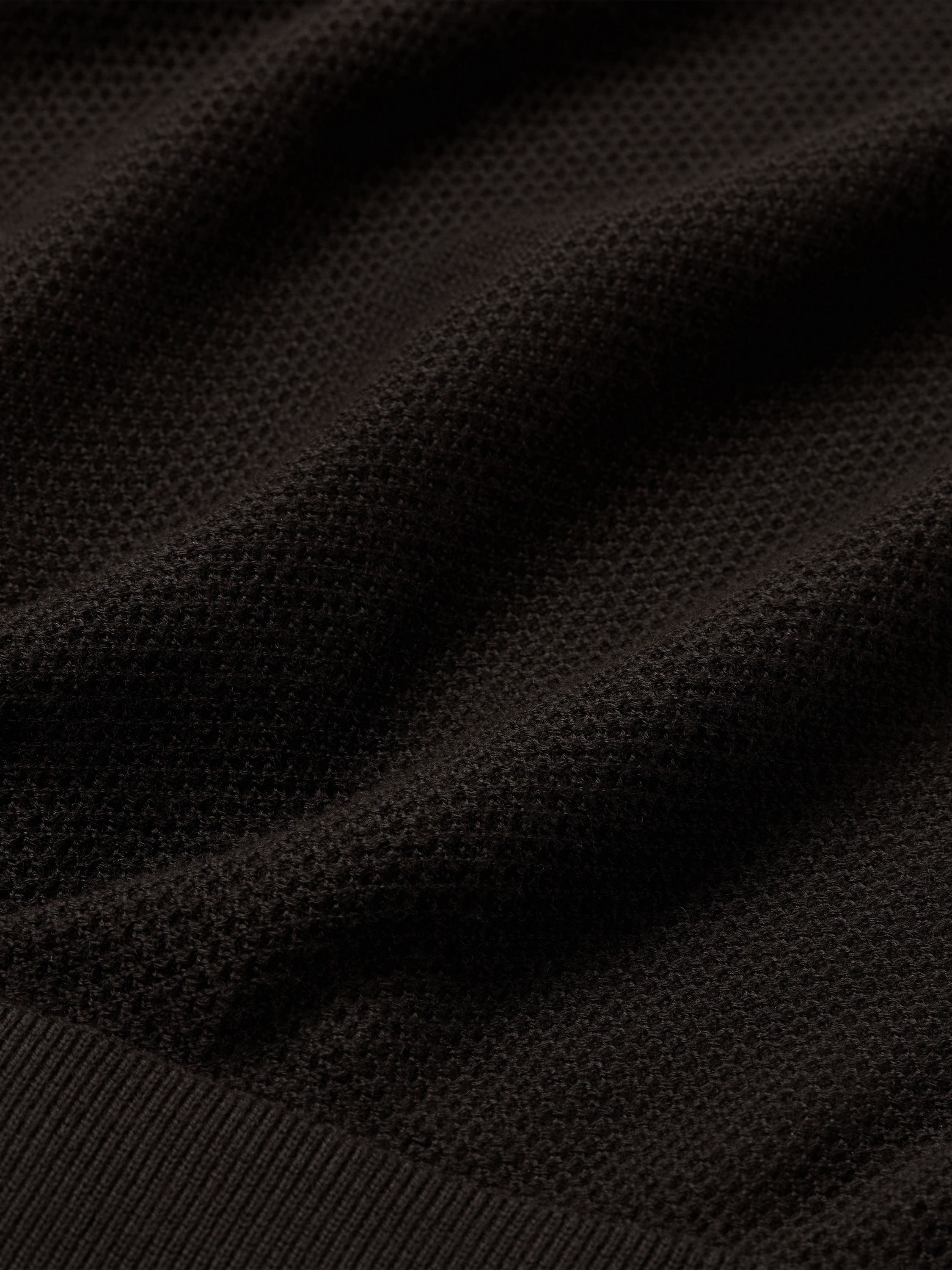 Dark Brown Vellus Aureum Polo Shirt Product detail photo #2