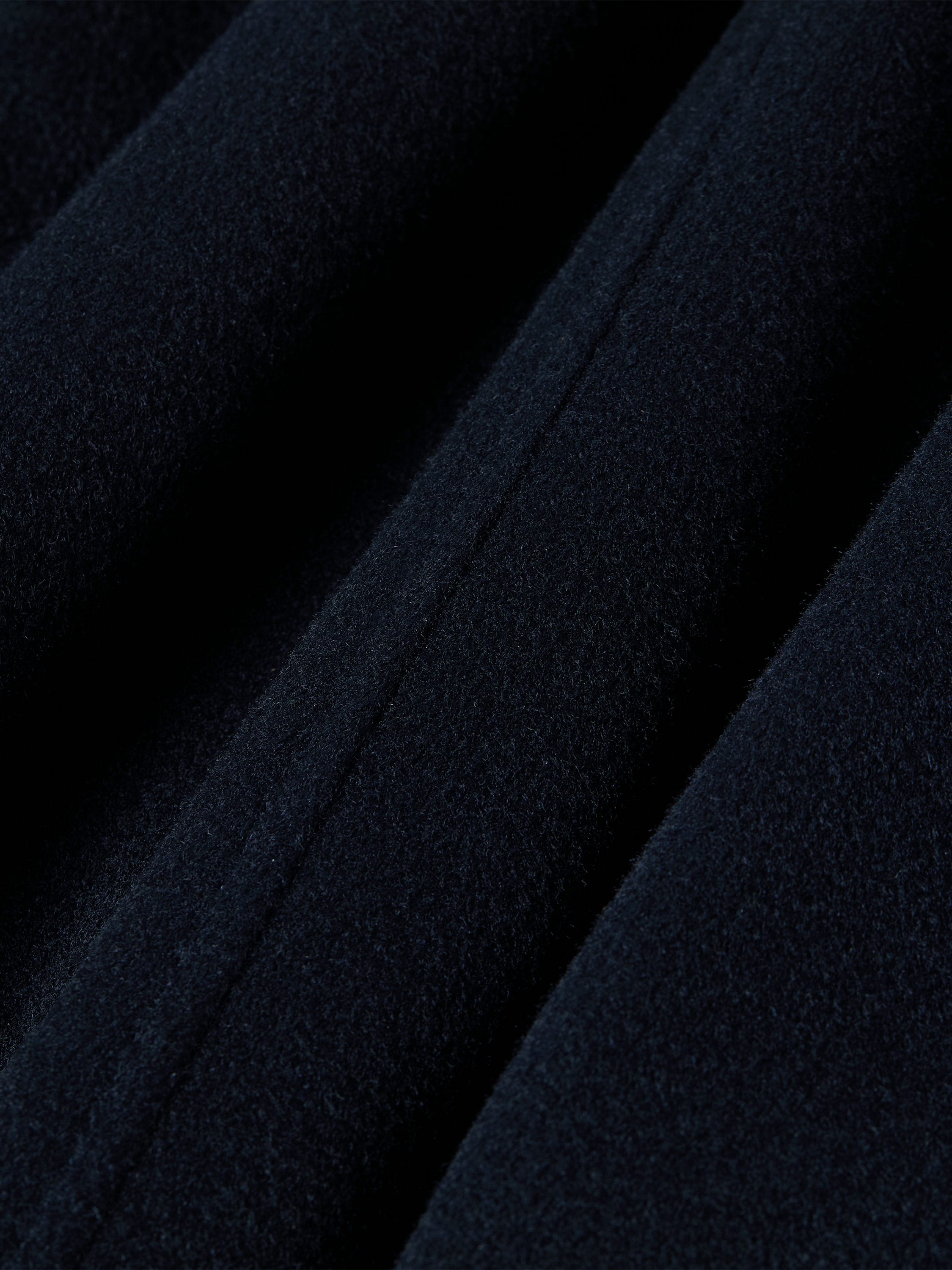 Navy Blue Oasi Cashmere Jacket Product detail photo #4