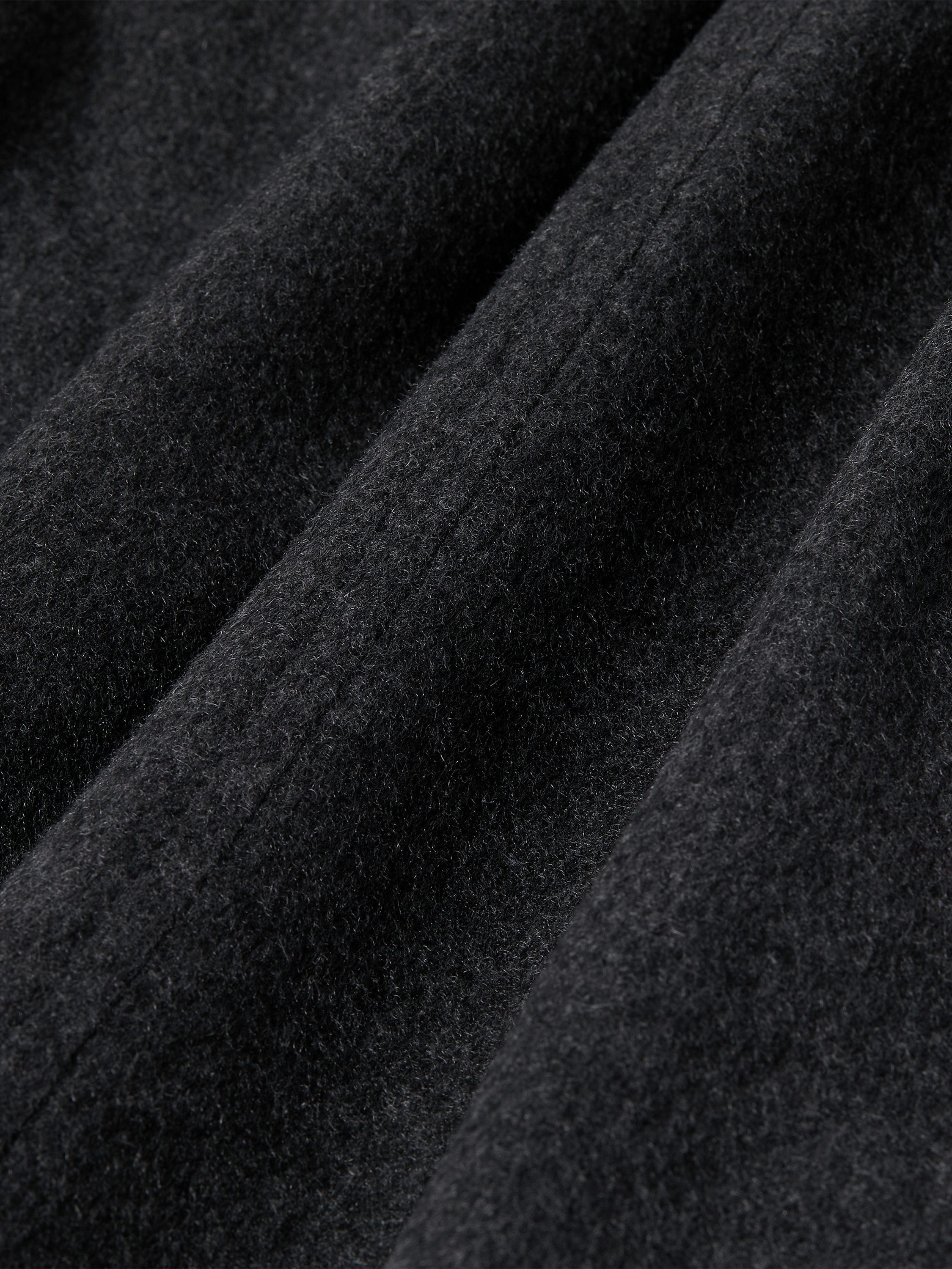 Dark Grey Mélange Oasi Cashmere Jacket Product detail photo #4