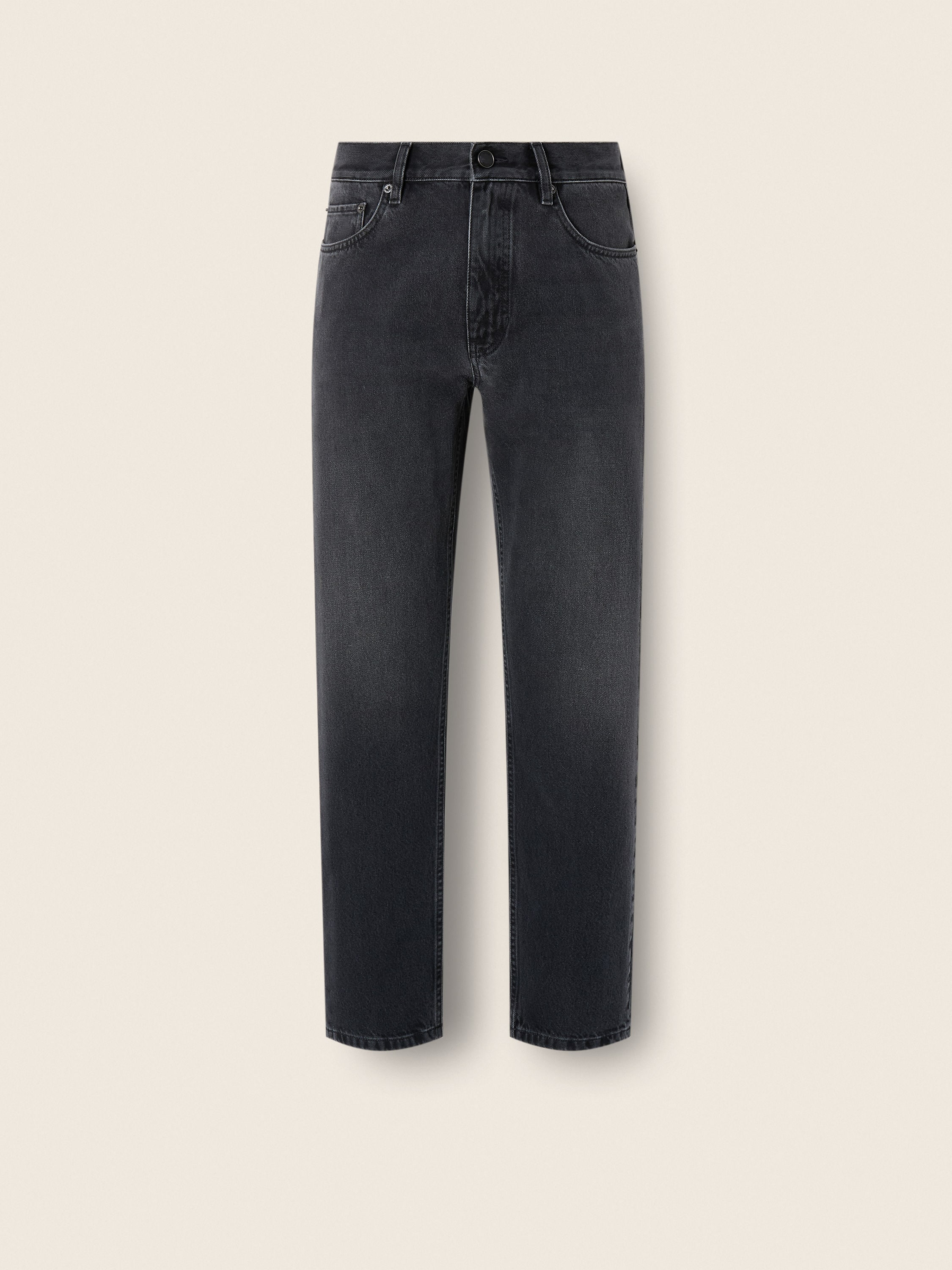 Dark Grey Cotton Roccia Jeans Main product photo