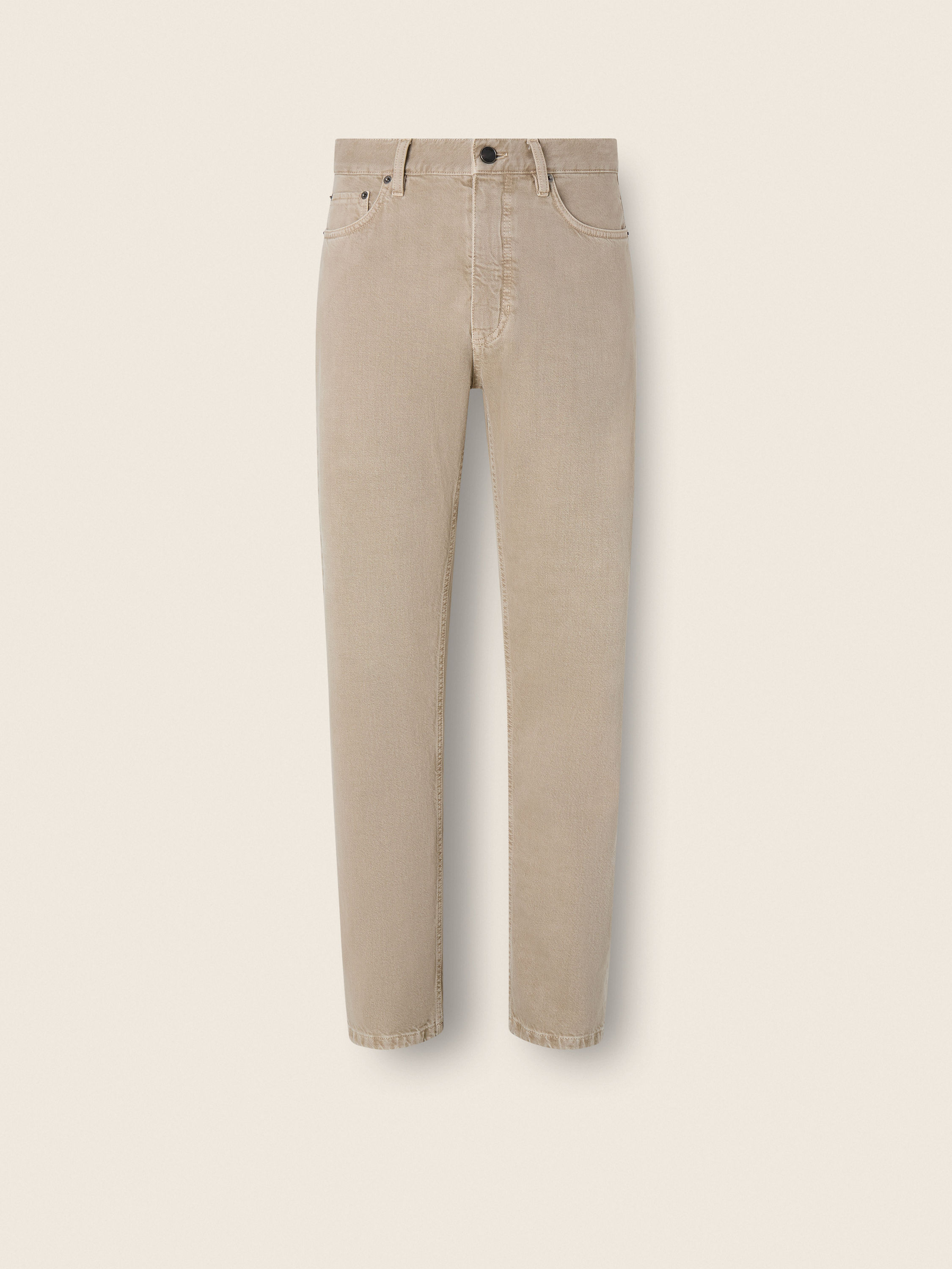 Light Taupe Cotton Roccia Pants Main product photo