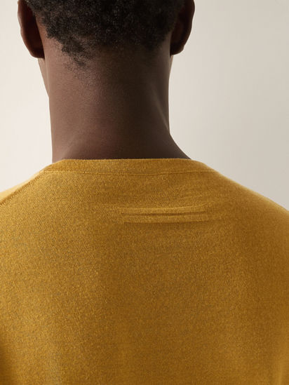 Yellow Cashseta Crewneck FW26 39360747 | Zegna CH