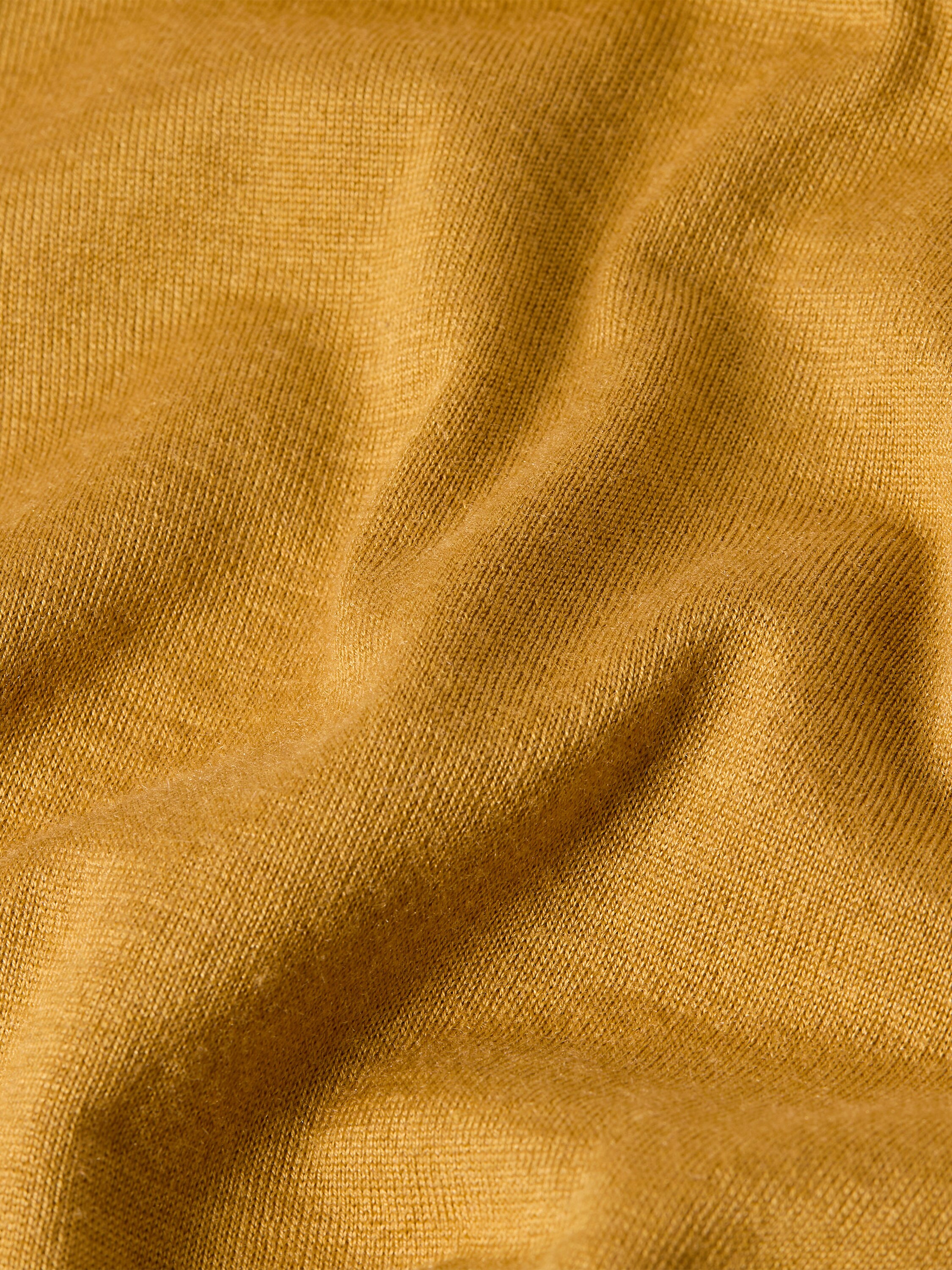 Yellow Cashseta Crewneck Product detail photo #4