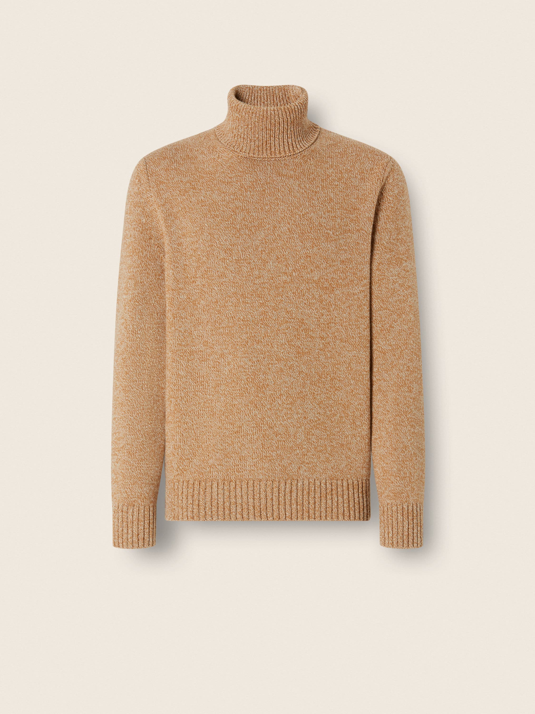 Light Beige Oasi Cashmere Turtleneck Main product photo