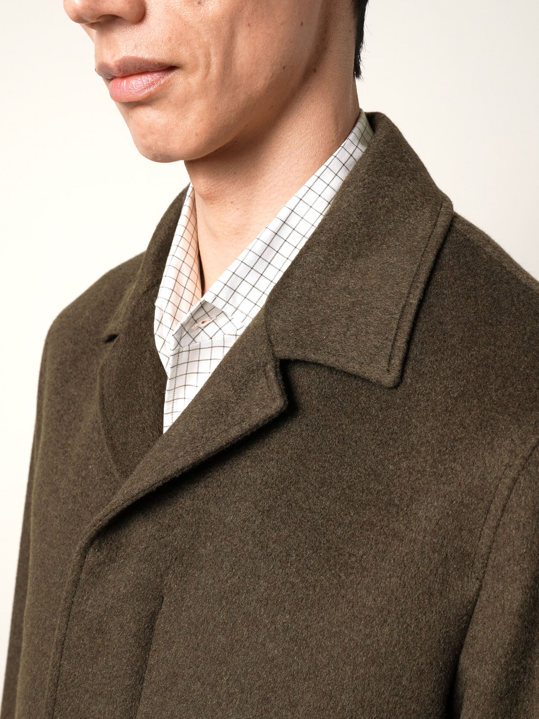 Dark Olive Green Oasi Cashmere Elements Falcon Jacket