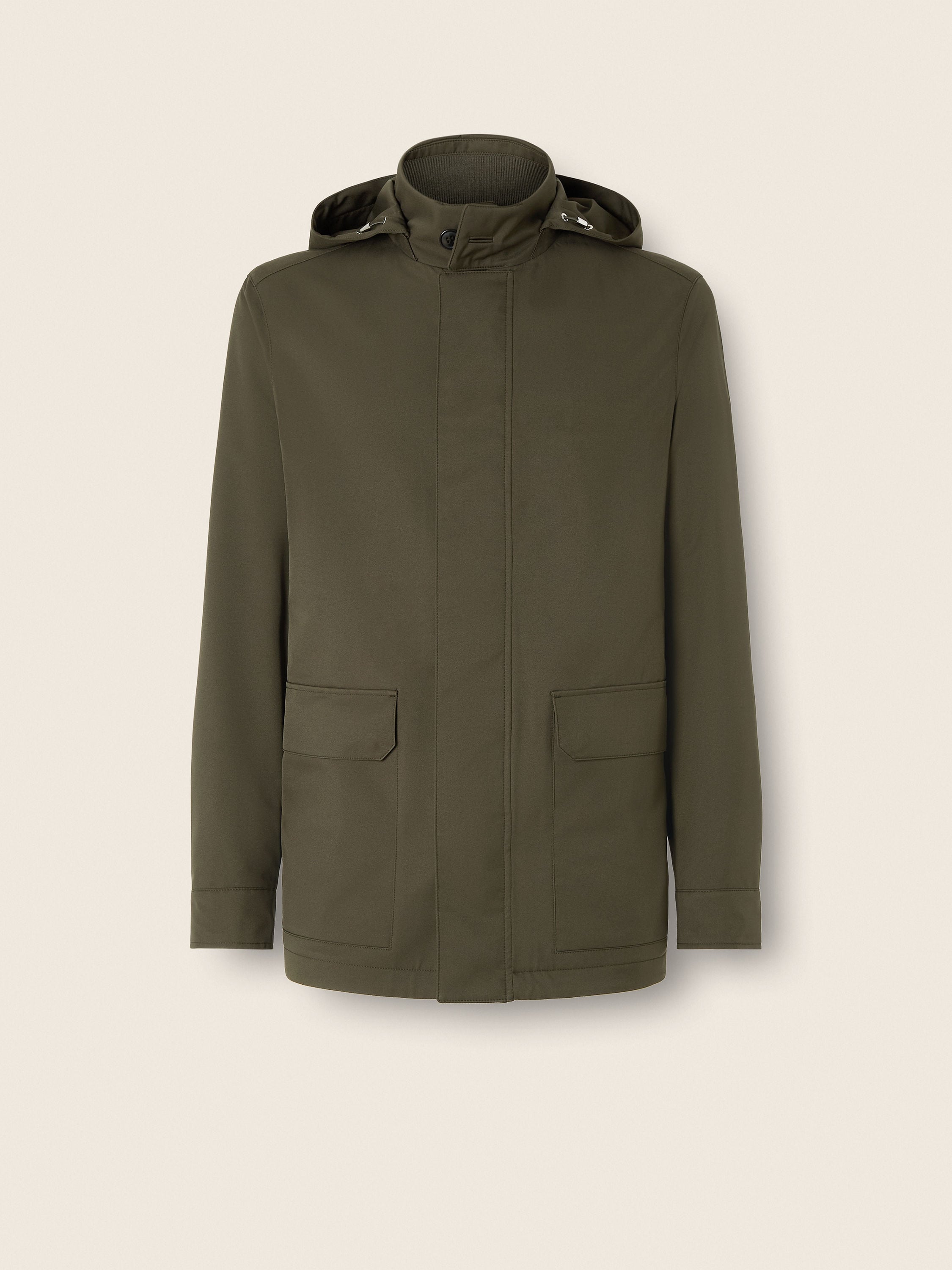 Dark Olive Green Microfiber Motorin 300cc Car Coat FW26 39313527
