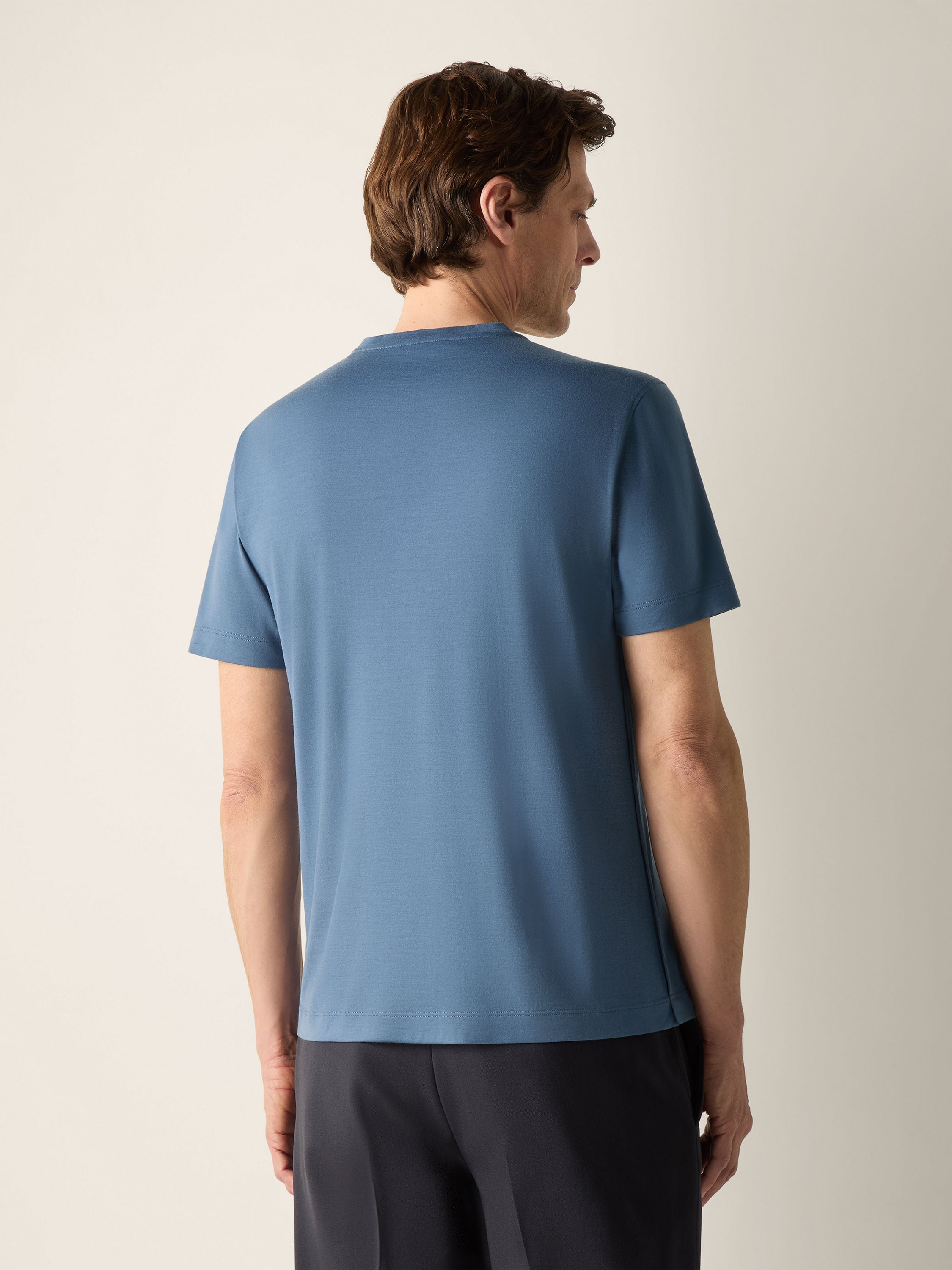 Light Blue Vellus Aureum T-shirt Product detail photo #3