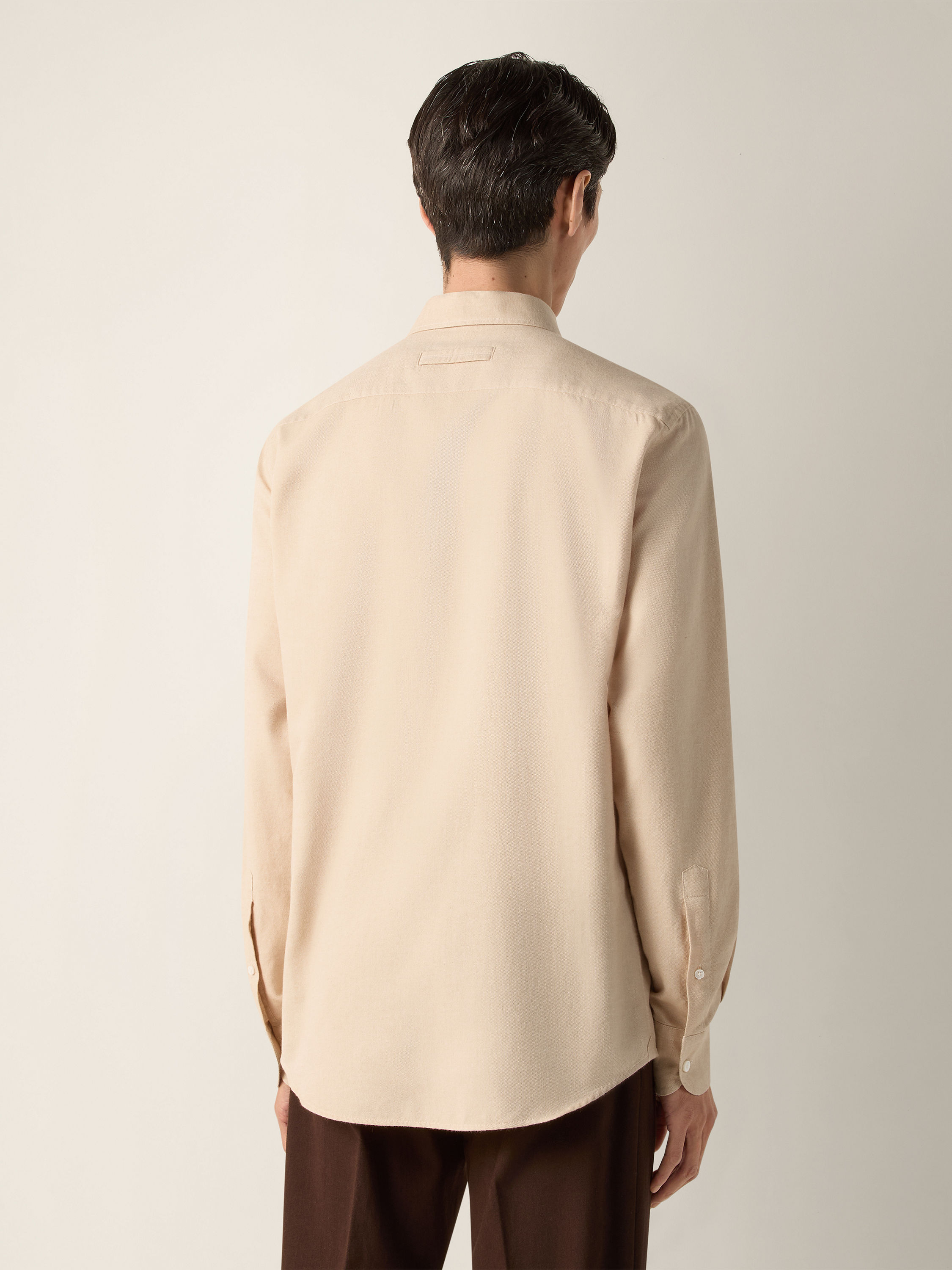Light Beige Cashco Shirt Product detail photo #4