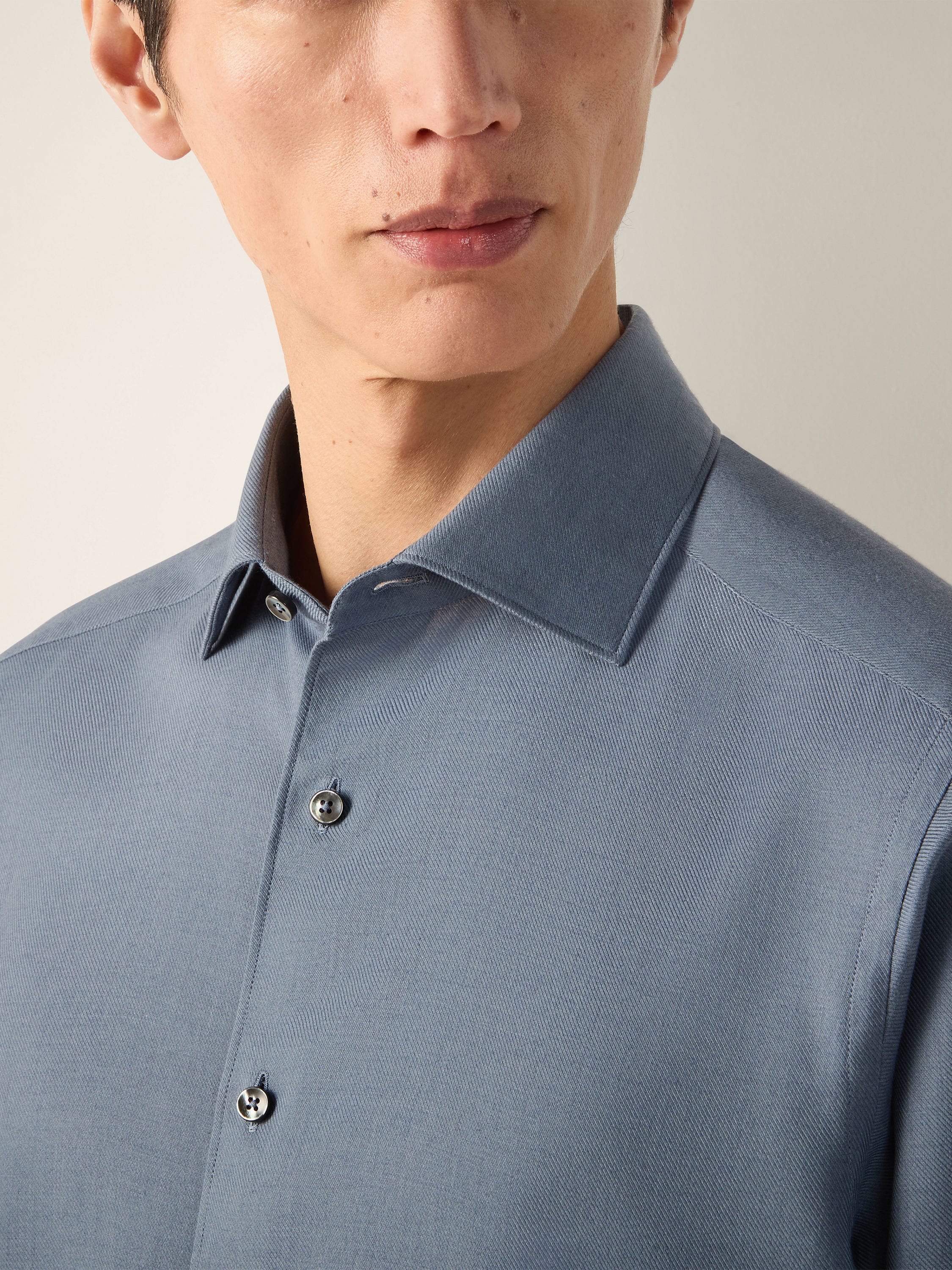 Light Blue Cashco Shirt Product detail photo #2