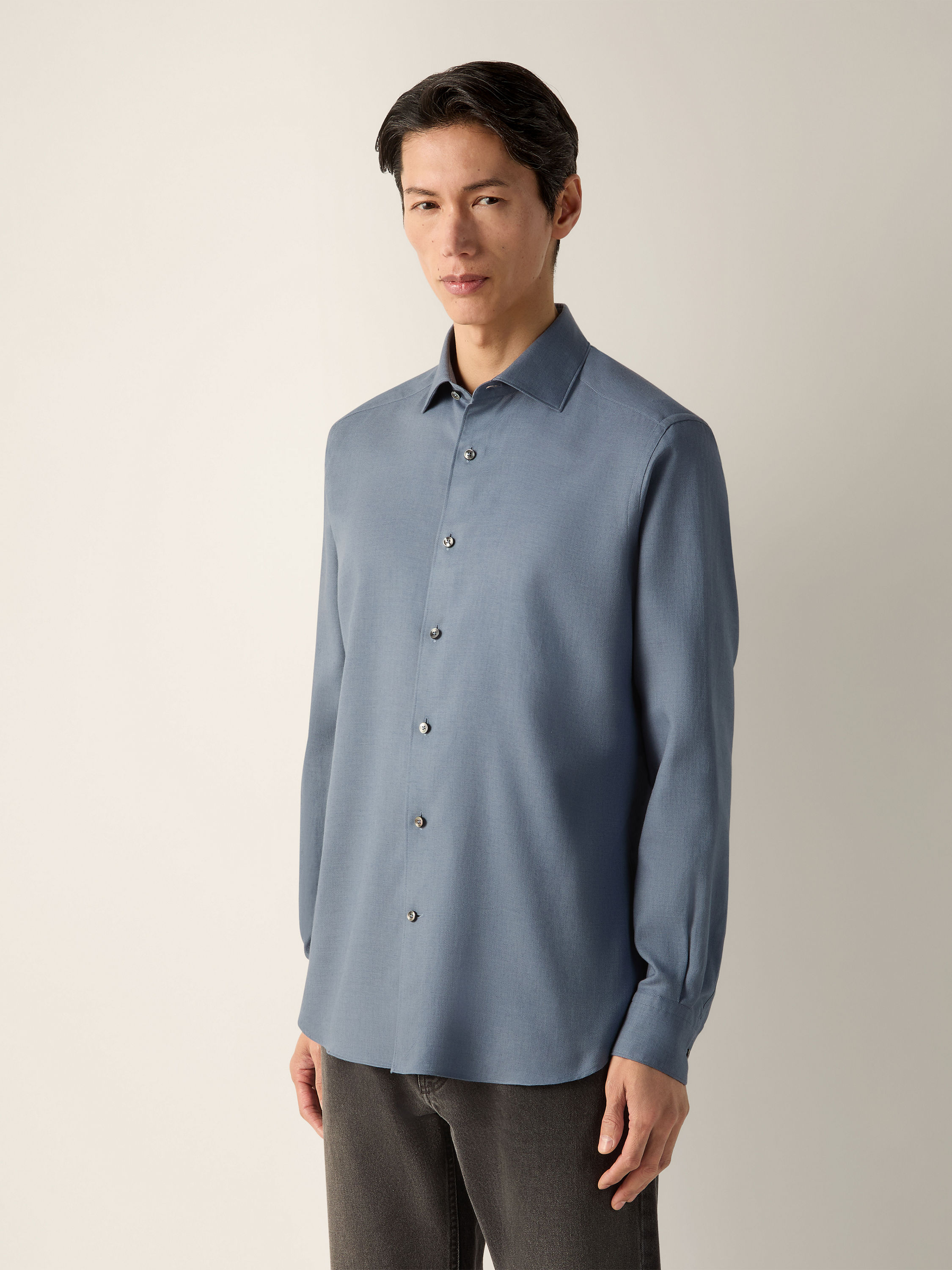Light Blue Cashco Shirt Product detail photo #3