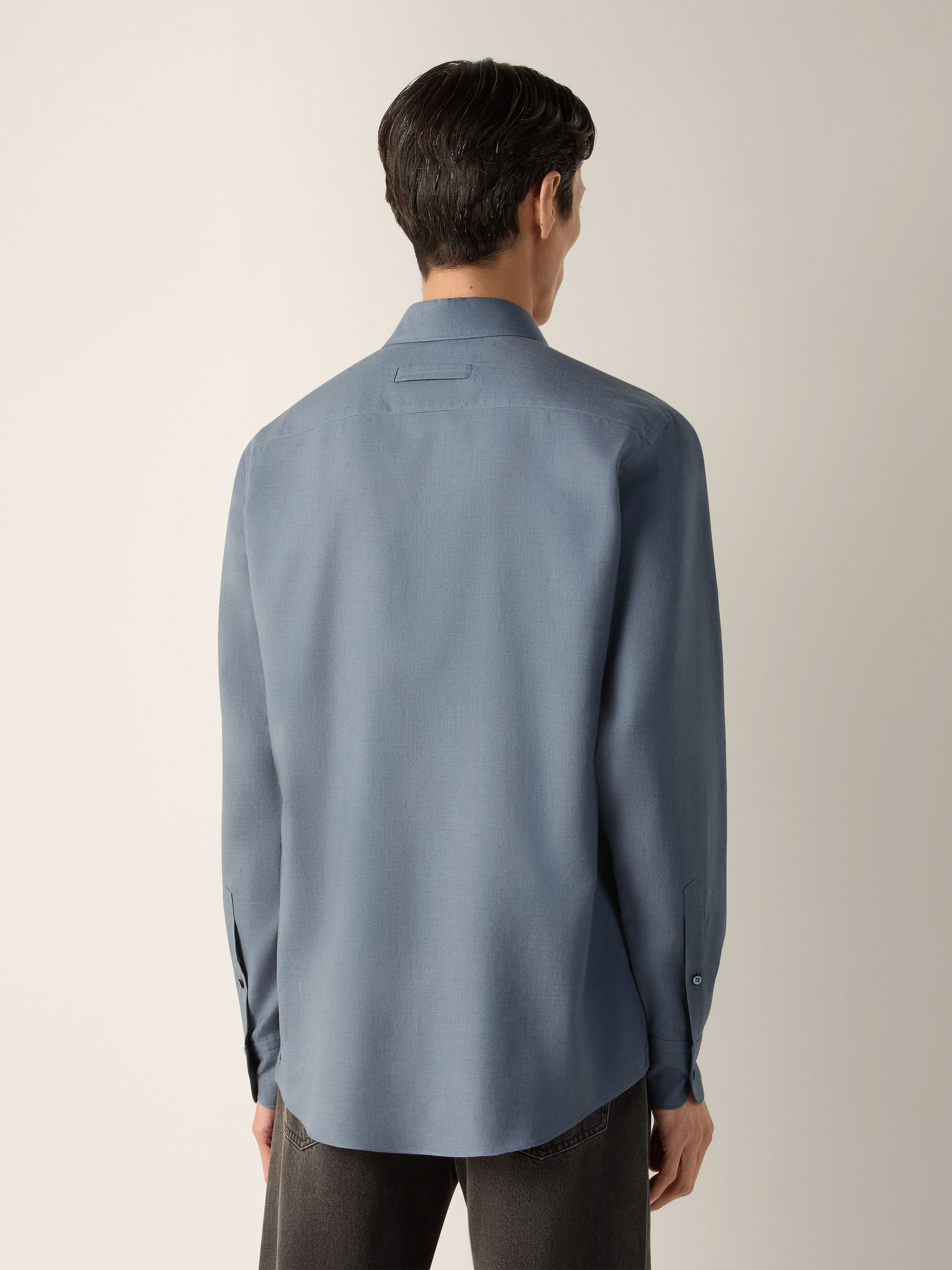 Light Blue Cashco Shirt Product detail photo #4