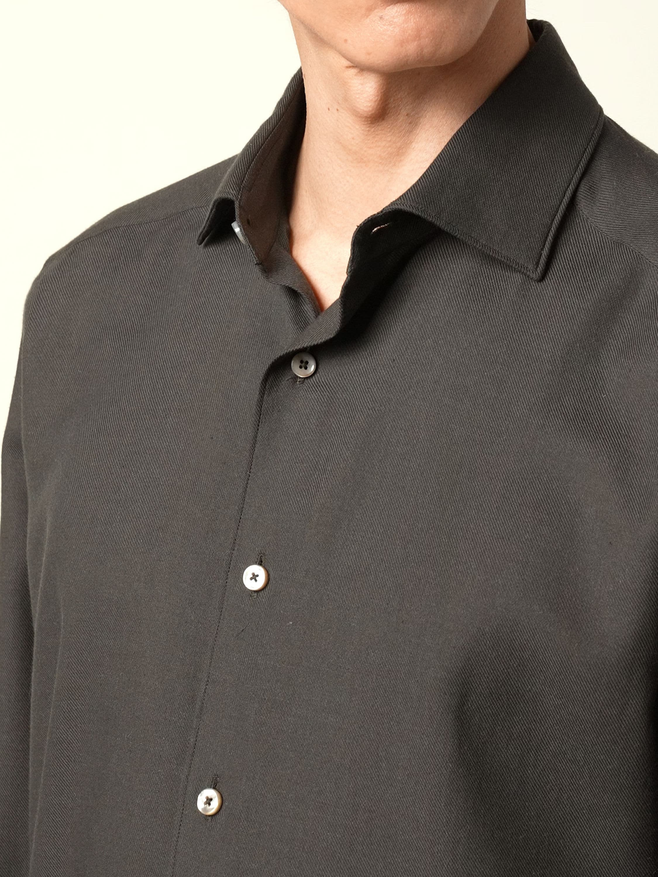 Dark Olive Green Cashco Shirt