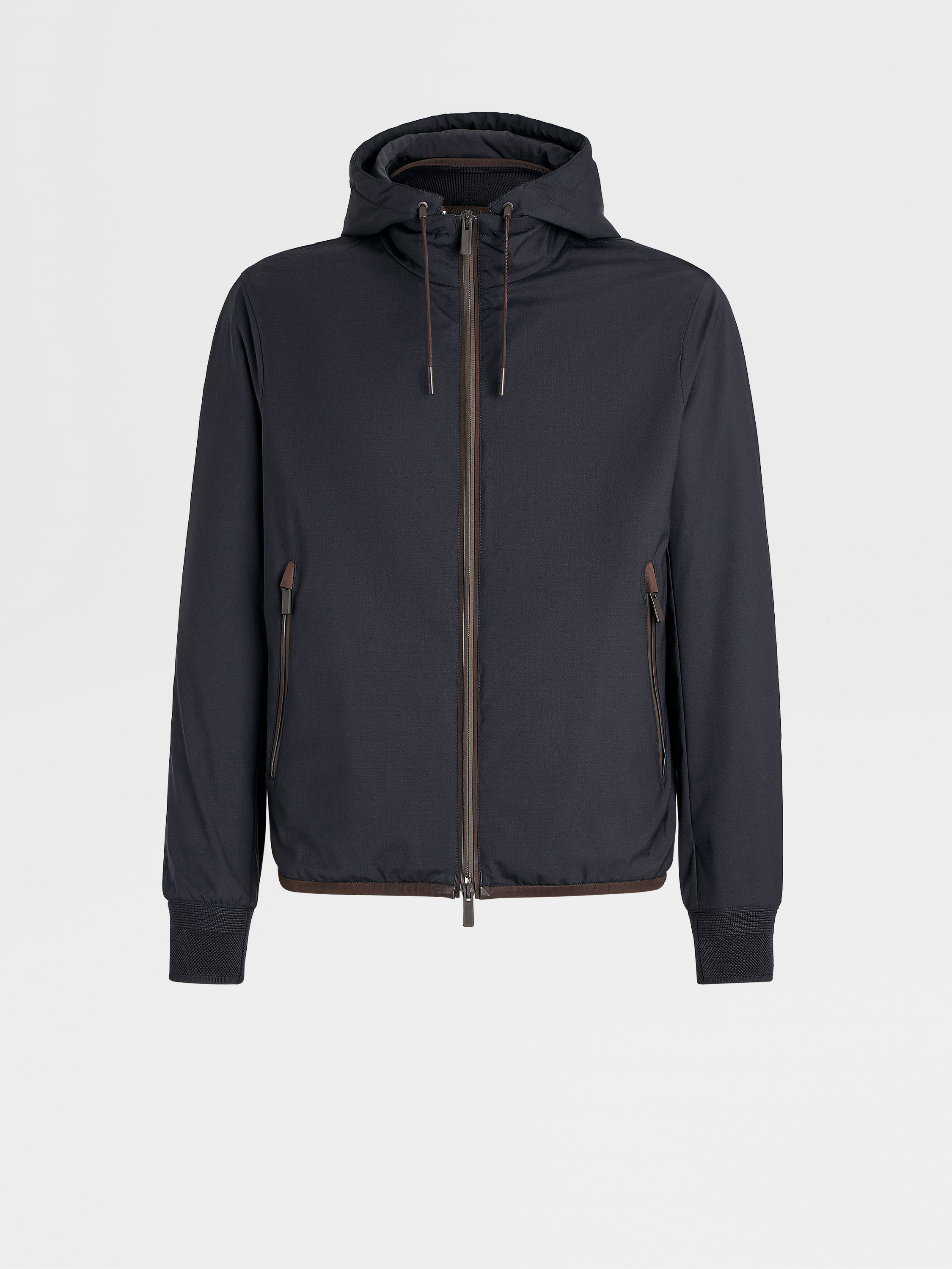 Trofeo™ Elements Wool Hooded Short Jacket FW23 10512386 | Zegna MY