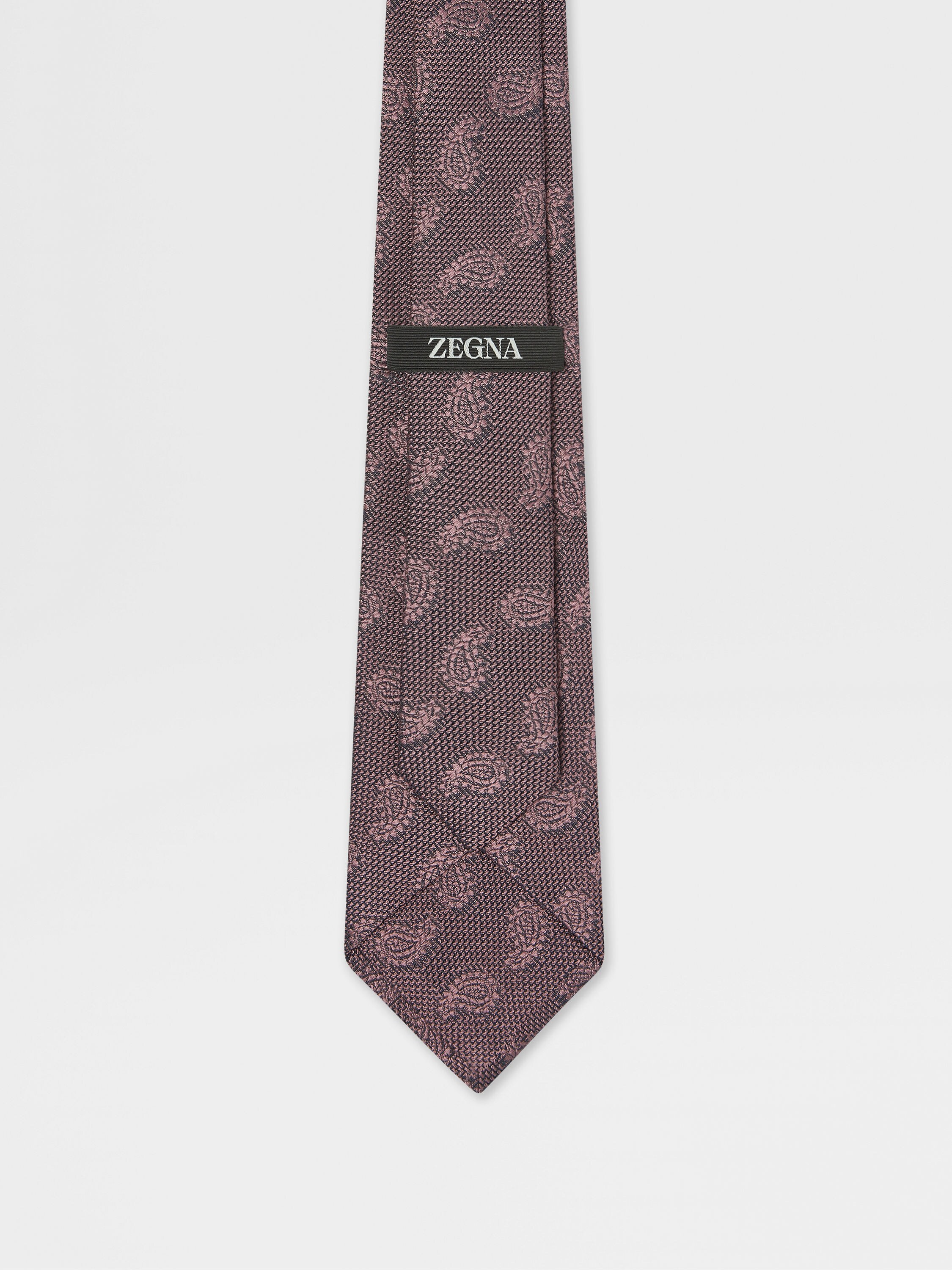 Light Pink Silk Tie Product detail photo #2