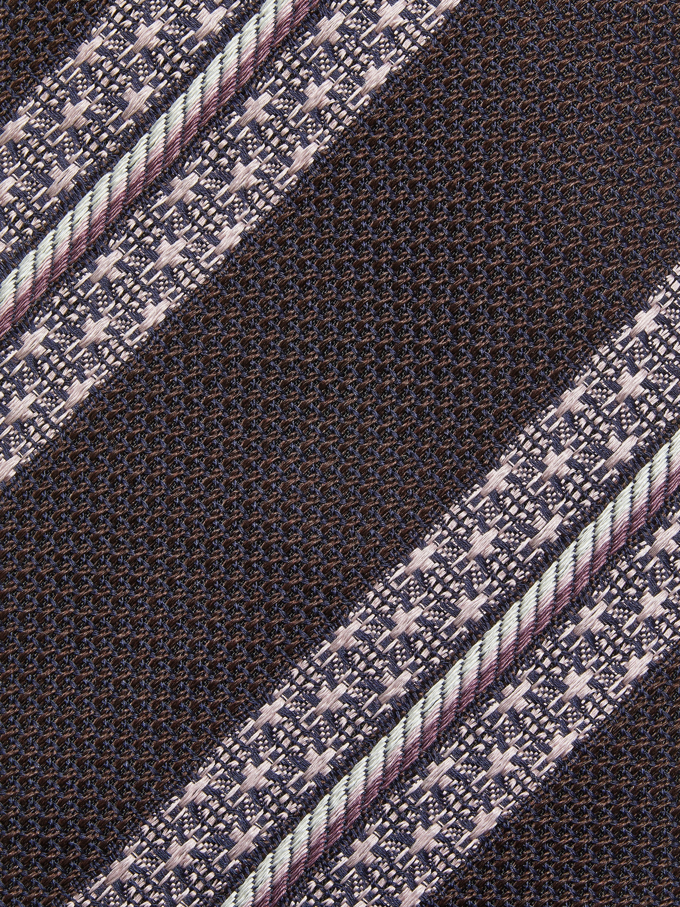 Burgundy Silk Tie Product detail photo #1