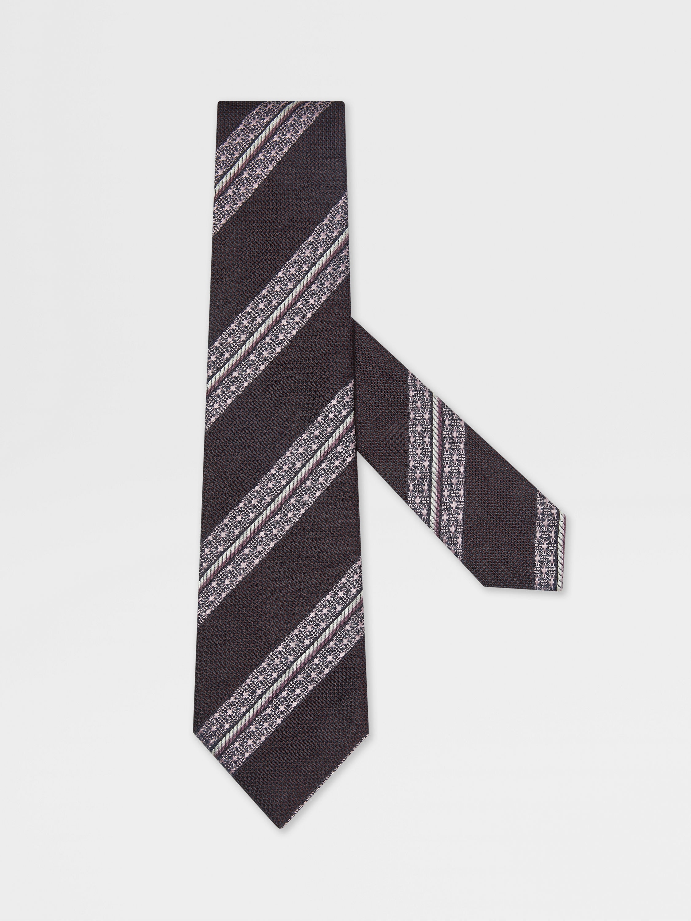 Burgundy Silk Tie Main product photo