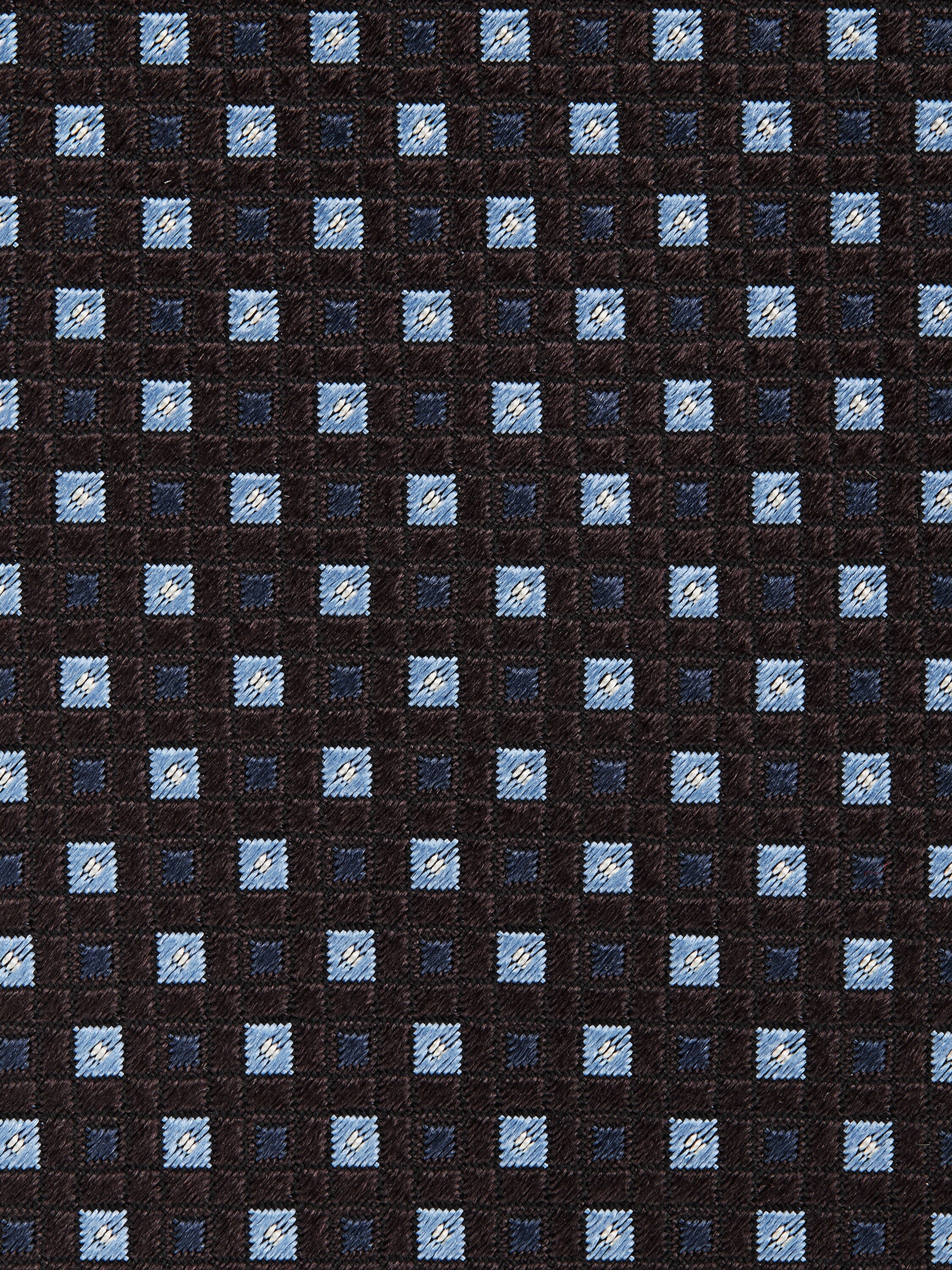 Dark Brown Silk Tie Product detail photo #1