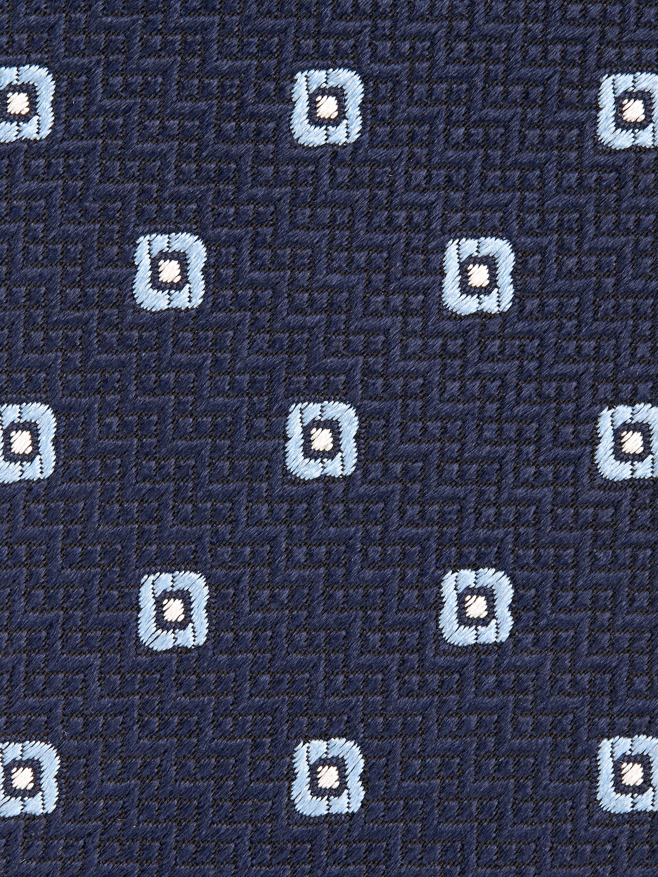 ダークブルー シルクタイ 製品詳細写真 #1