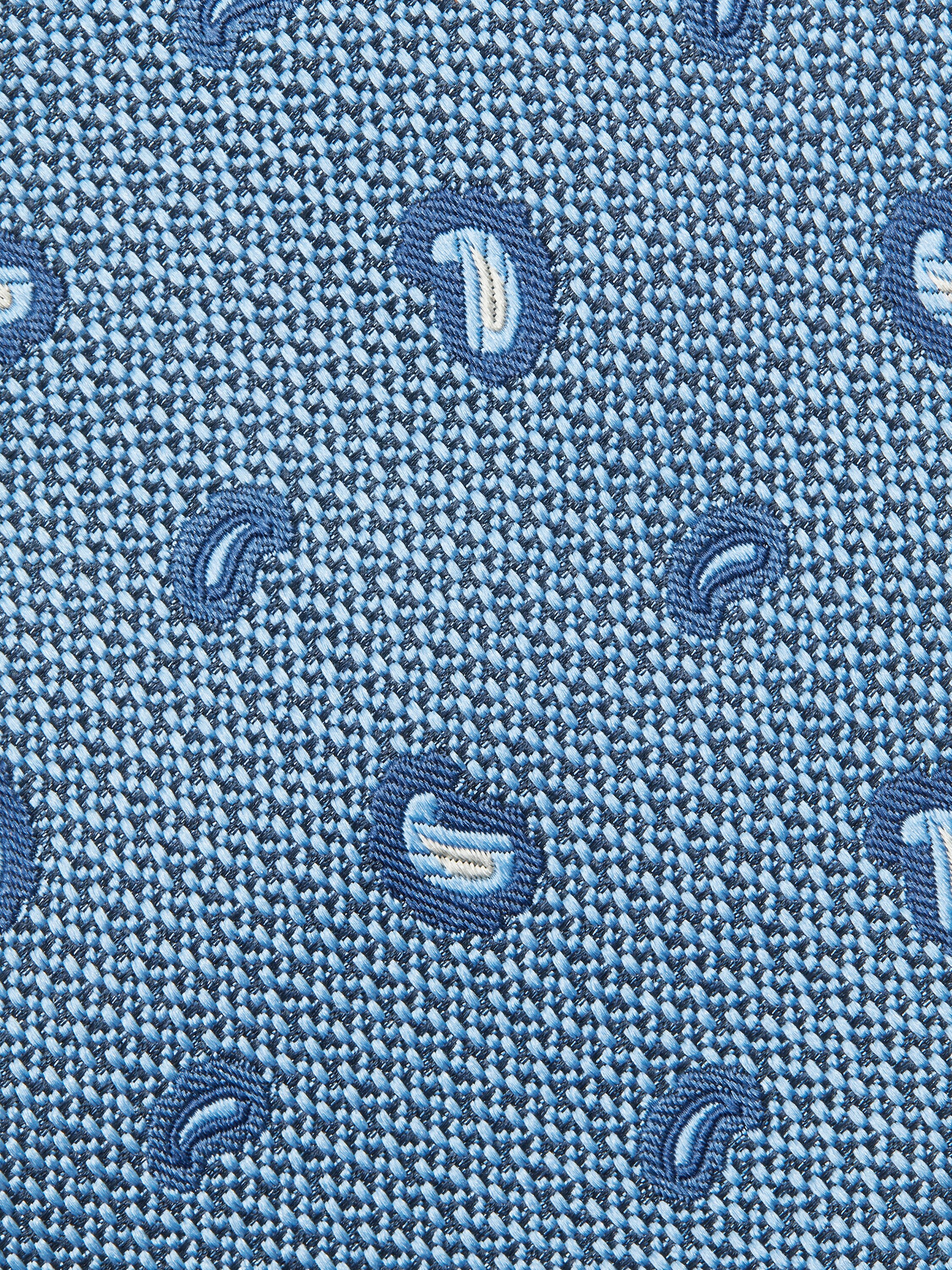 Light Blue Silk Tie Product detail photo #1