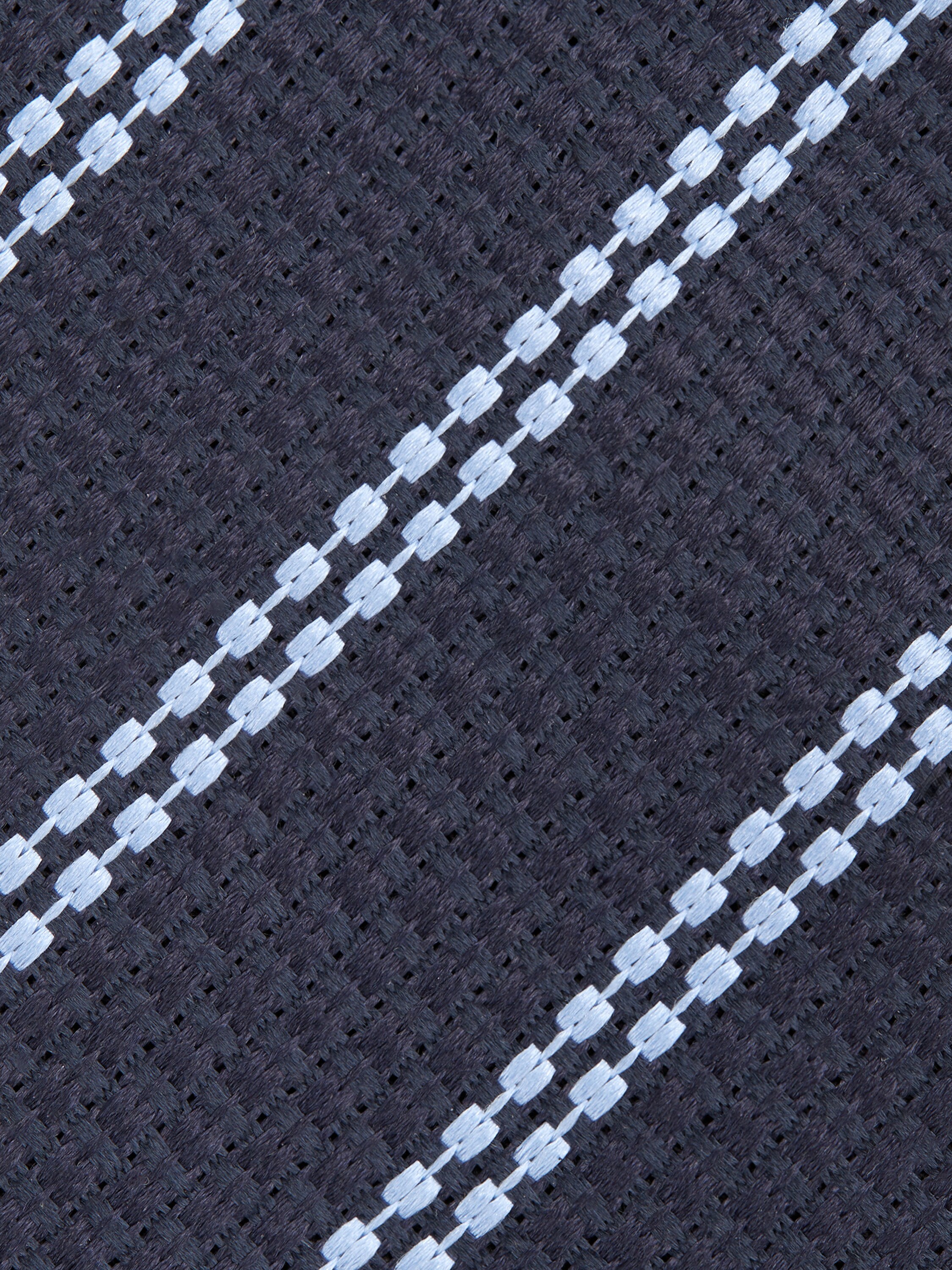 Dark Blue Silk Tie Product detail photo #1