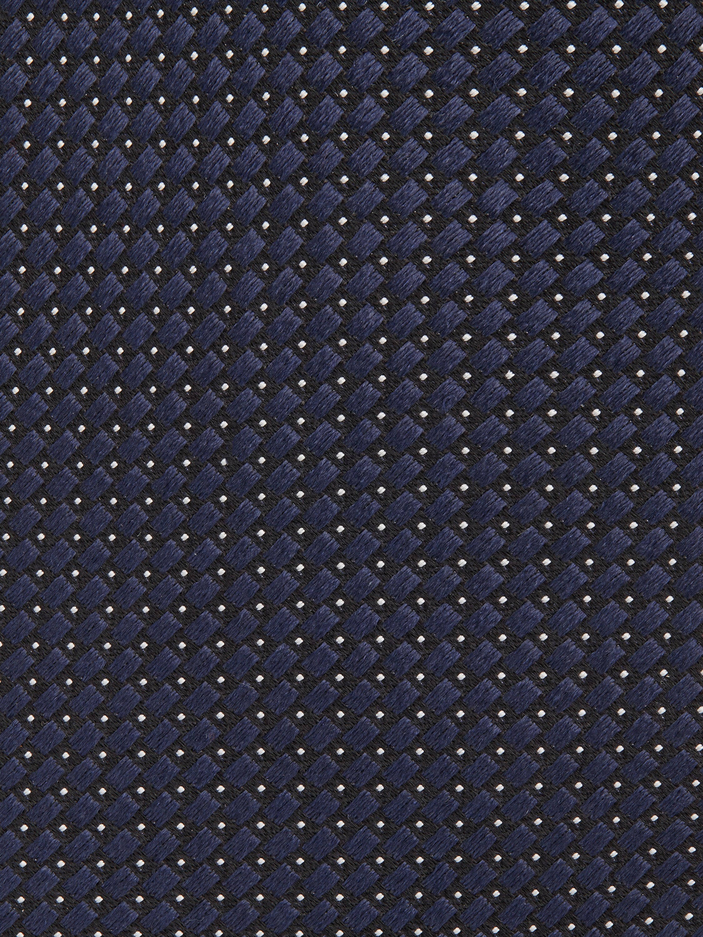 Dark Blue Silk Tie Product detail photo #1