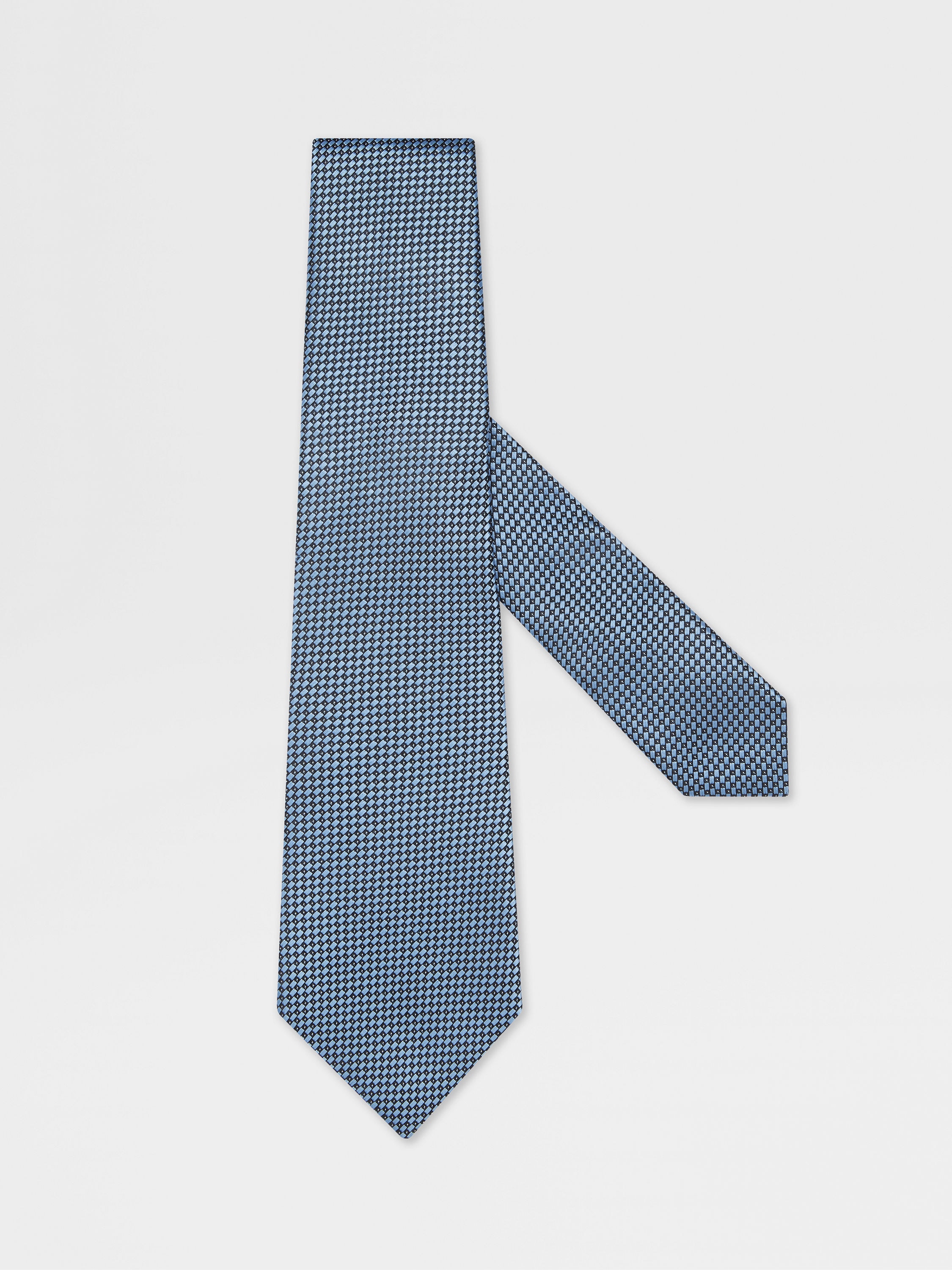Light Blue Silk Tie Main product photo