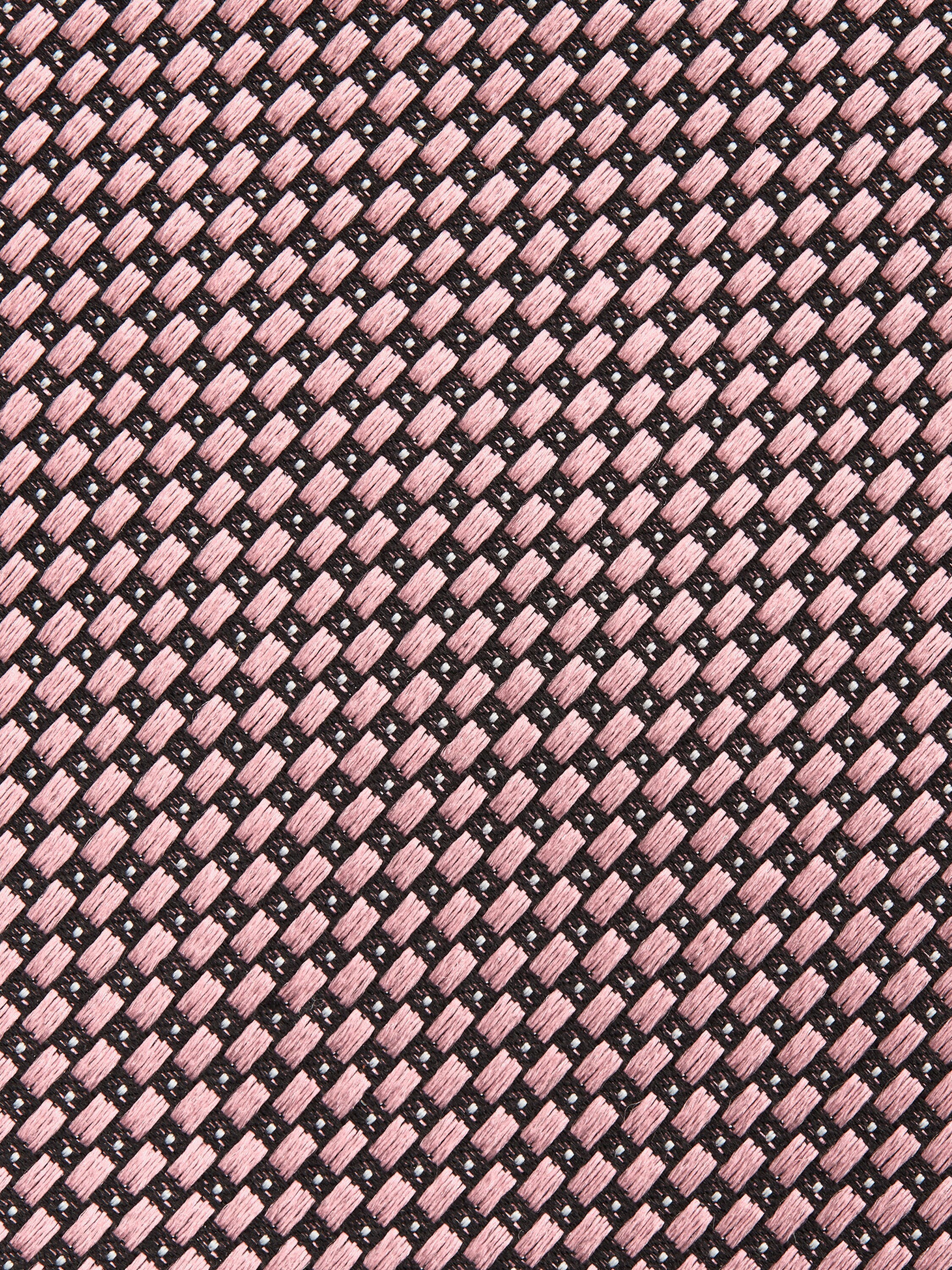 Cravatta in Seta Rosa Chiaro Foto #1 di dettaglio del prodotto