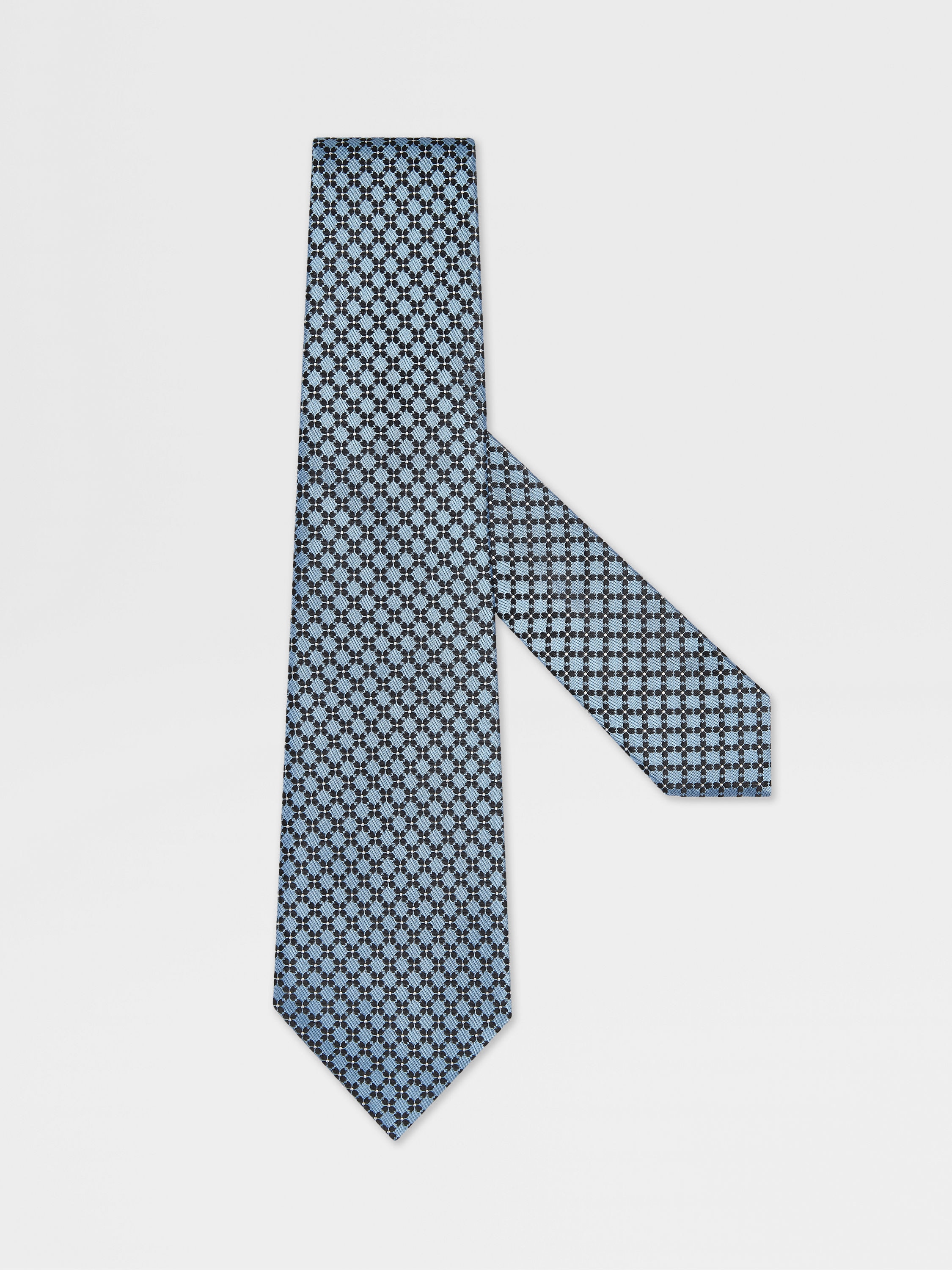 Light Blue Silk Tie Main product photo