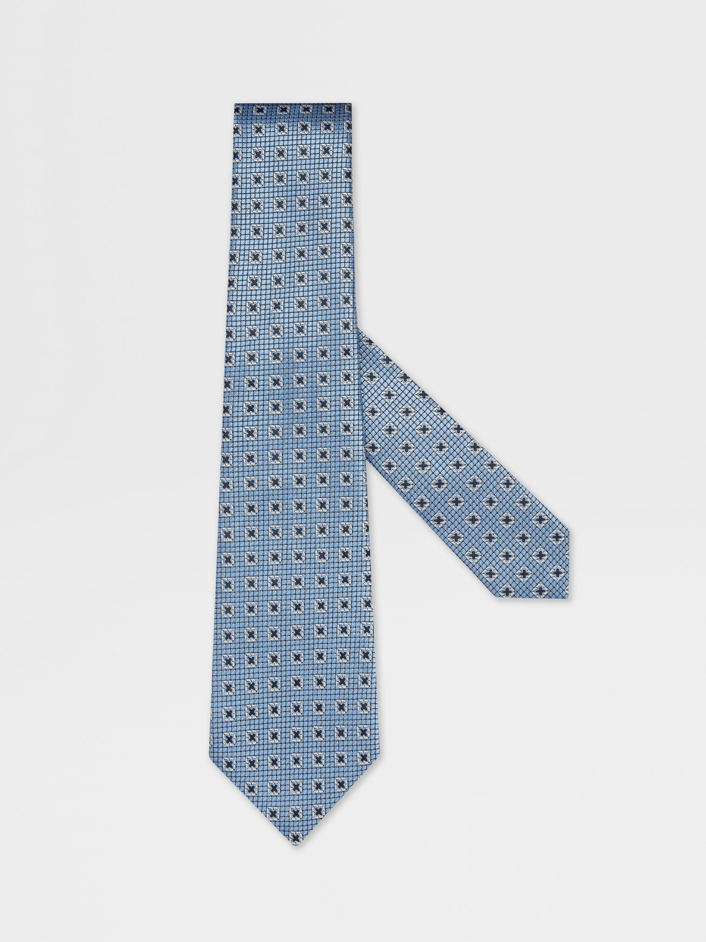 Light Blue Silk Tie Main product photo