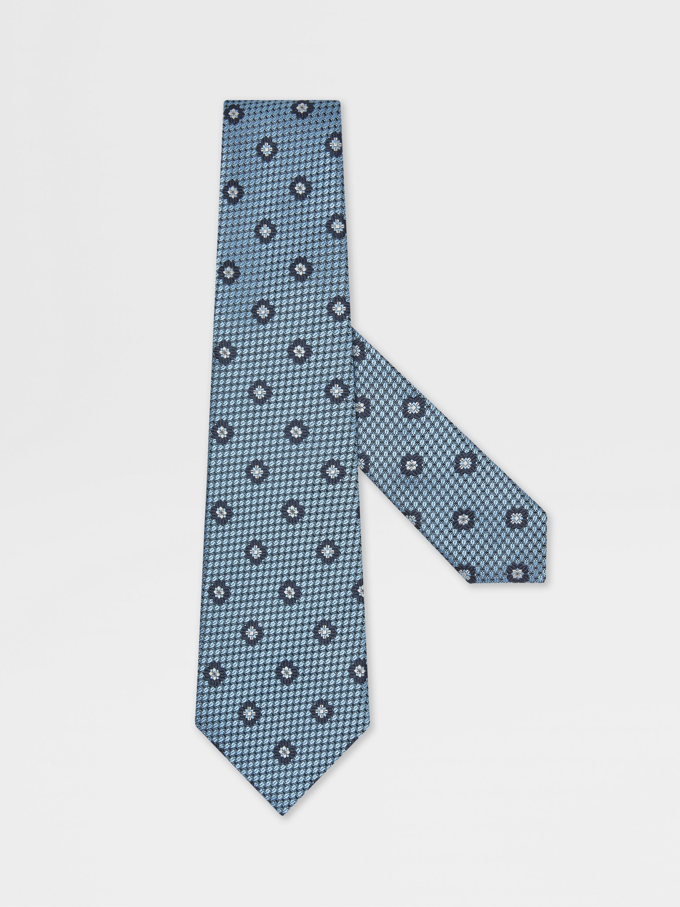 Light Blue Silk Tie Main product photo