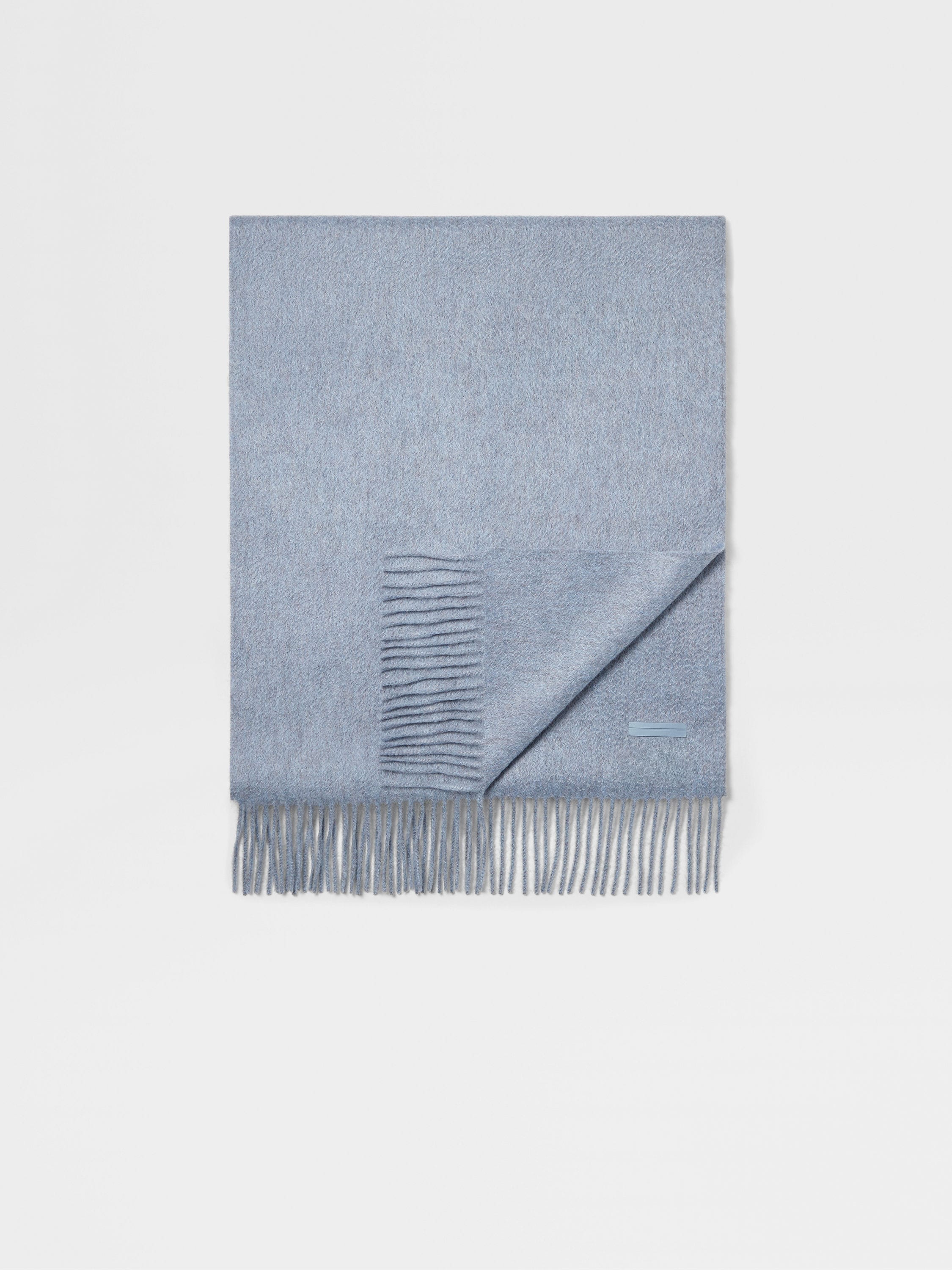 Light Blue Oasi Cashmere Scarf Main product photo