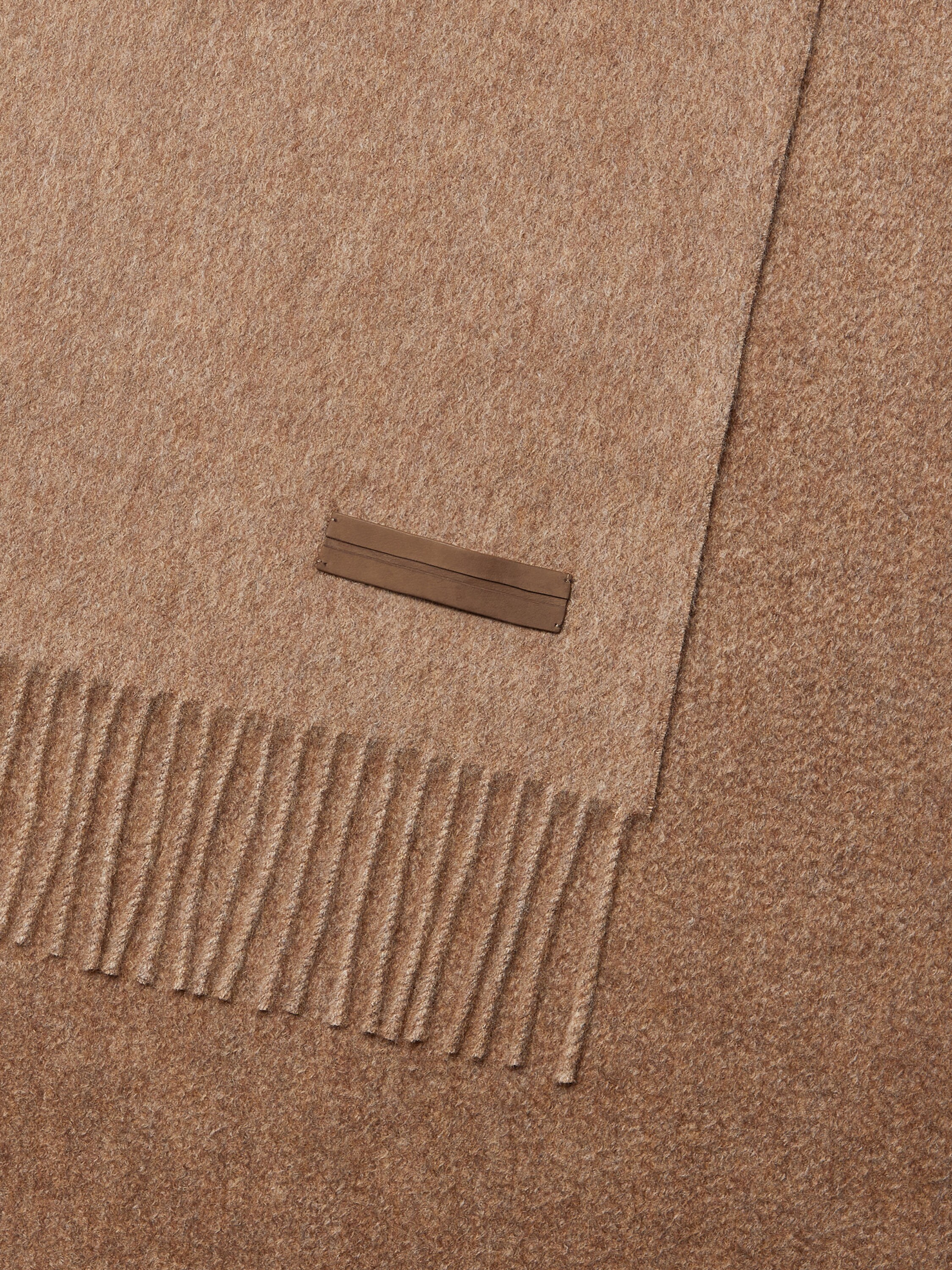 Brown Oasi Cashmere Scarf Product detail photo #1