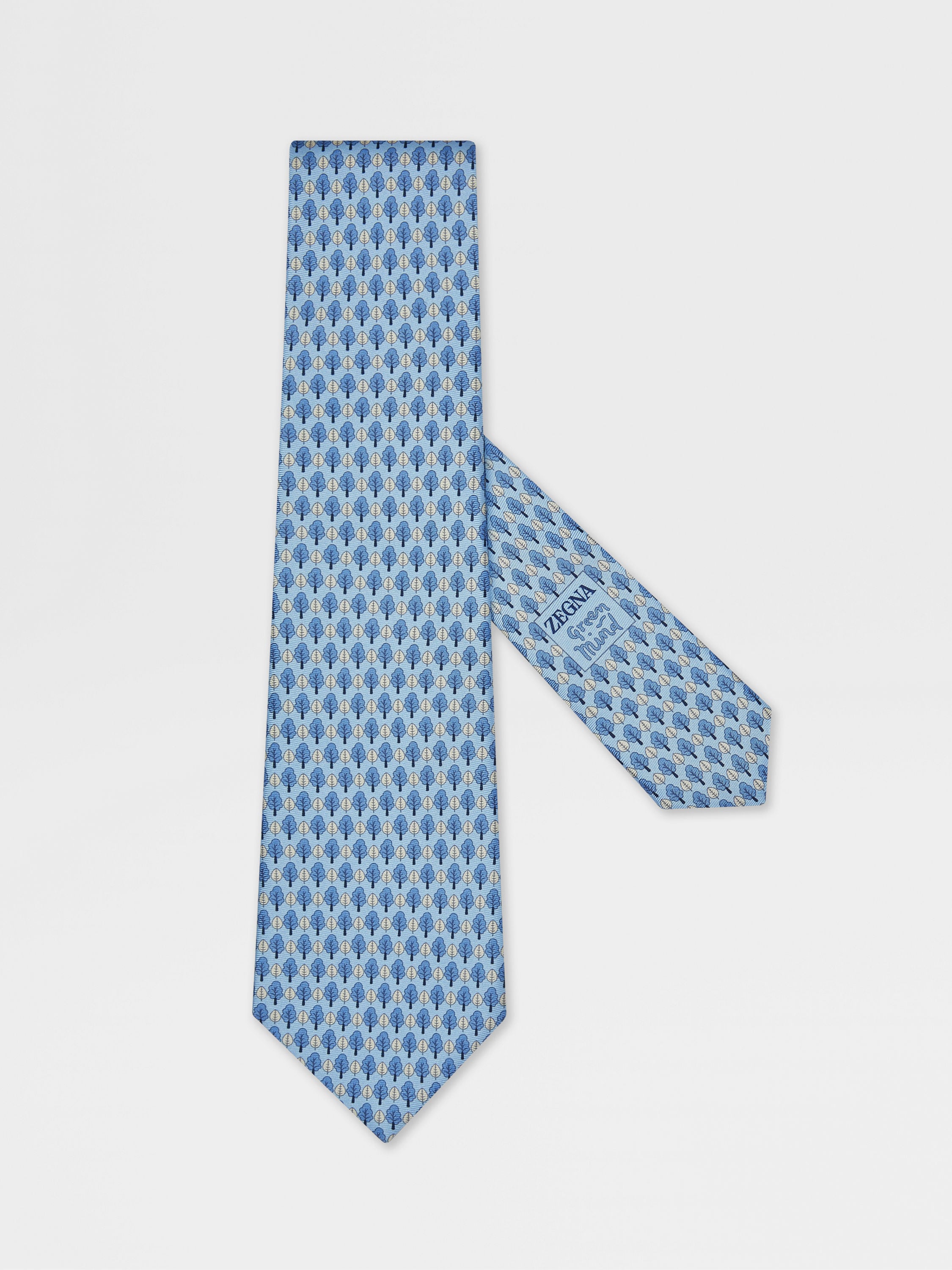 Light Blue Silk Tie Main product photo