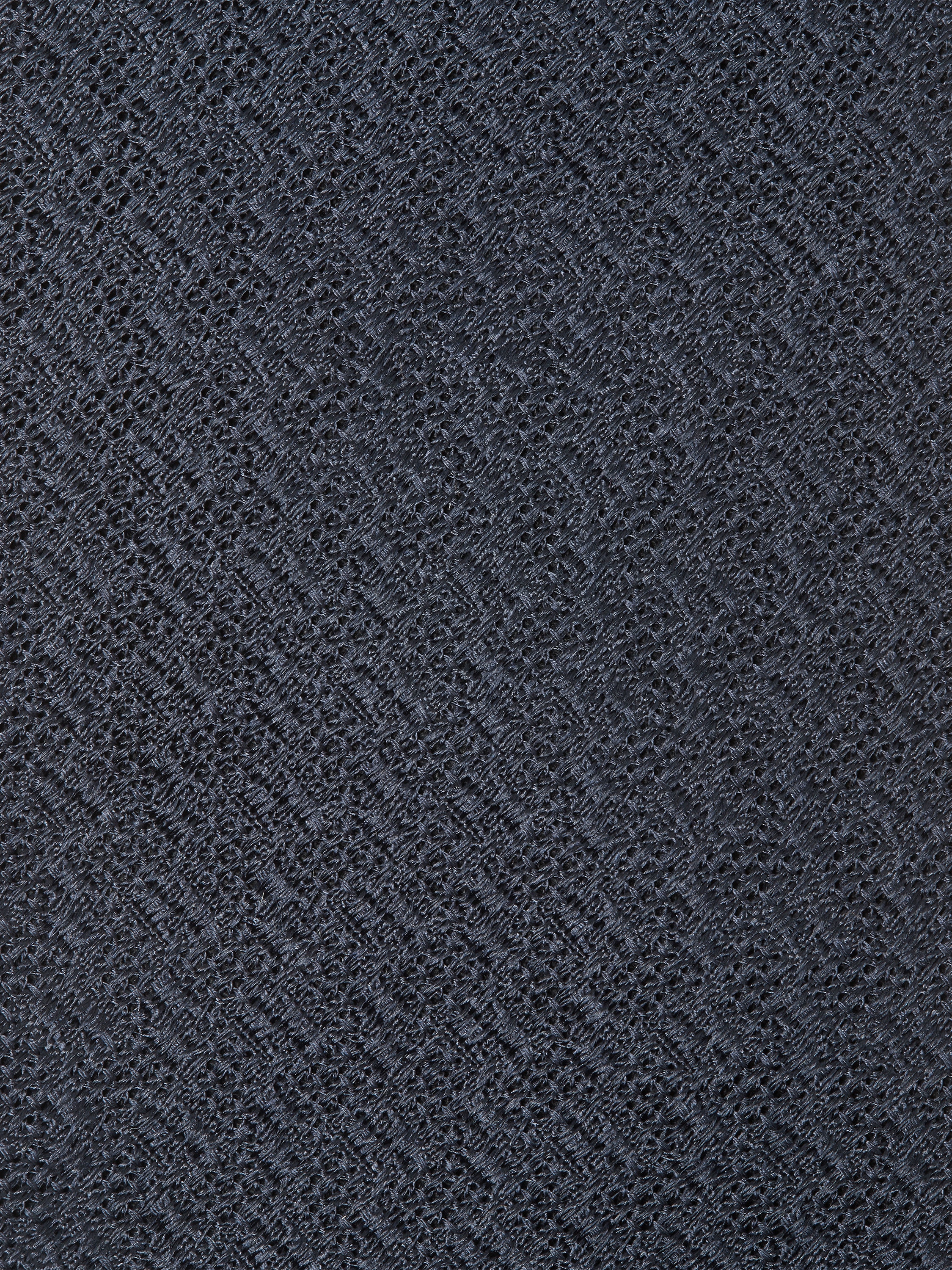 Cravatta in Seta Blu Navy Foto #1 di dettaglio del prodotto