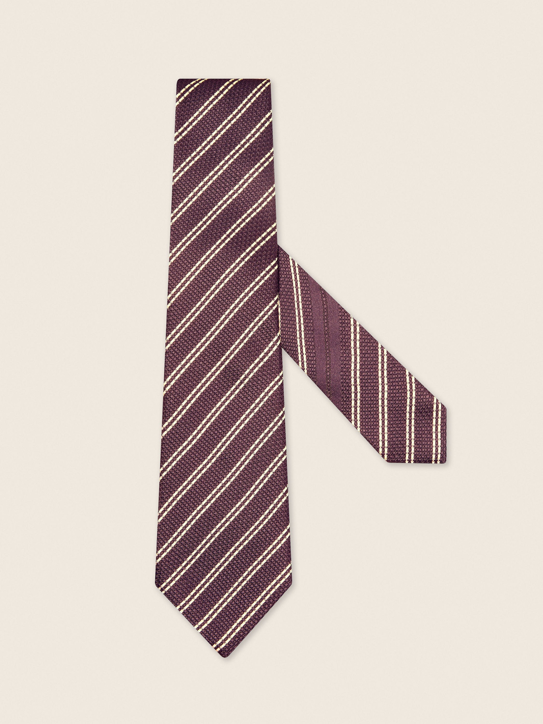 Burgundy Silk Tie Main product photo