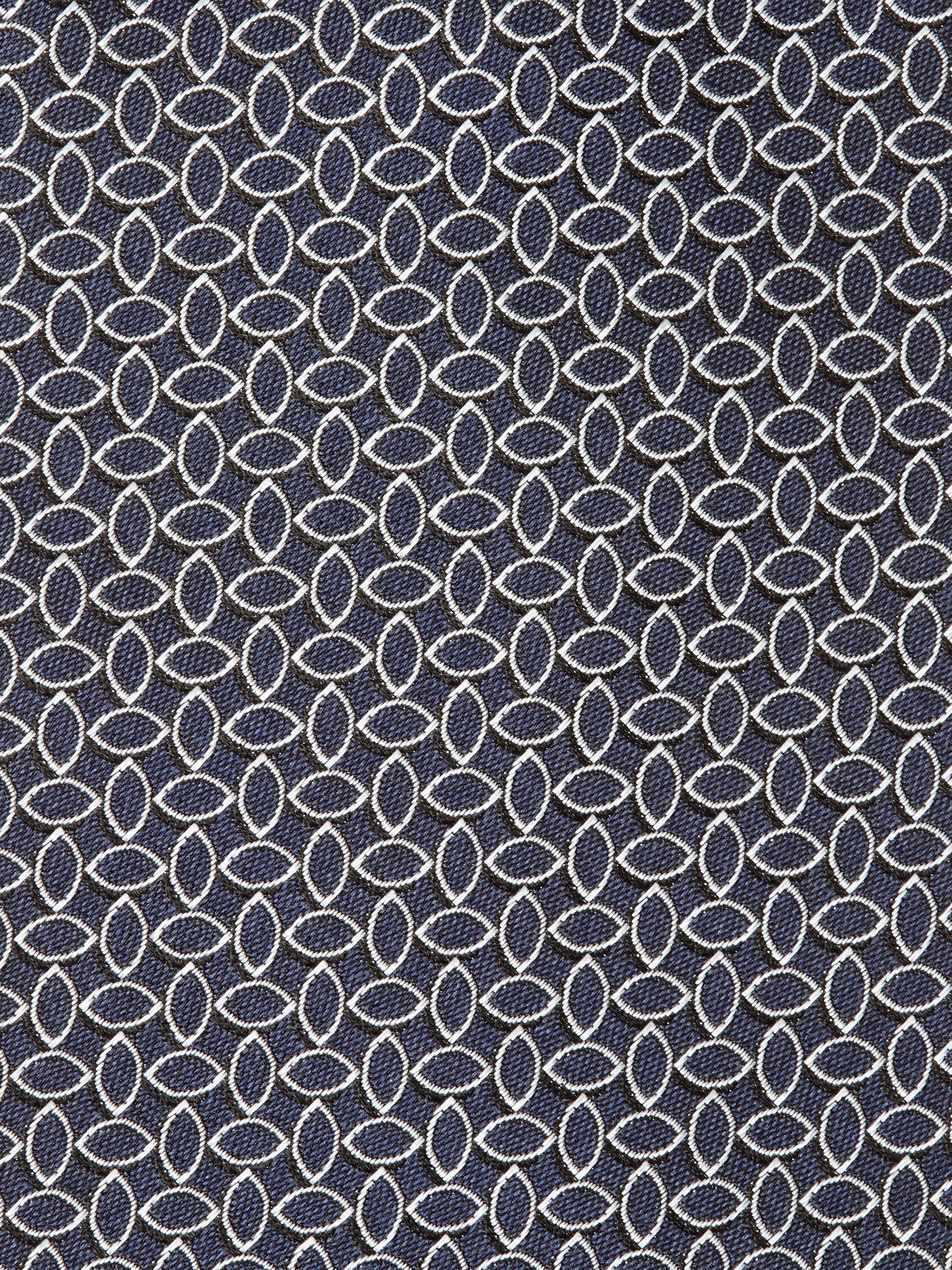 Cravatta in Seta Blu Navy Foto #1 di dettaglio del prodotto