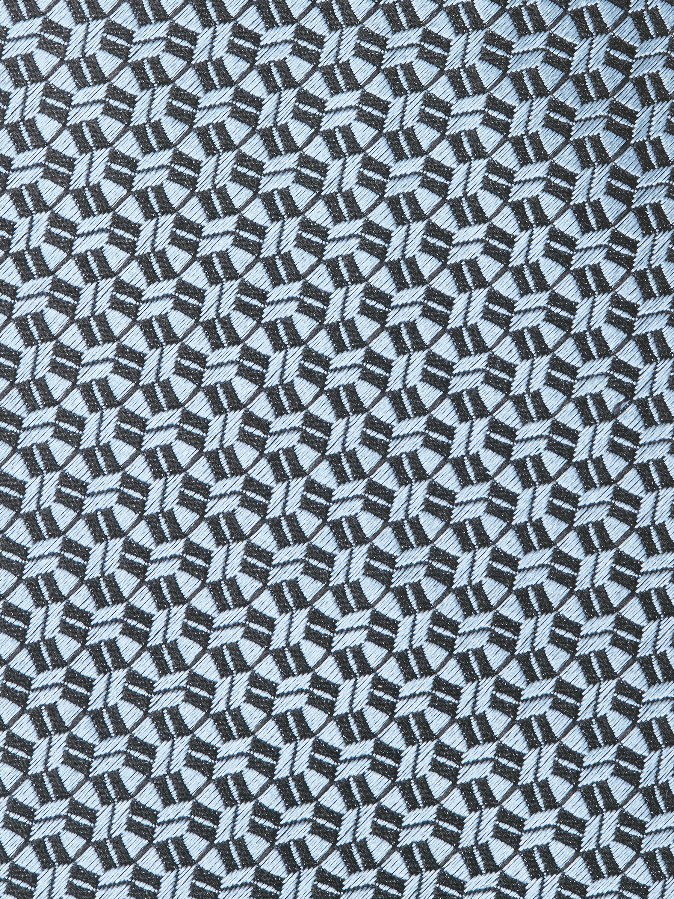 Krawatte aus Seide in Hellblau Detailfoto #1 des Produkts
