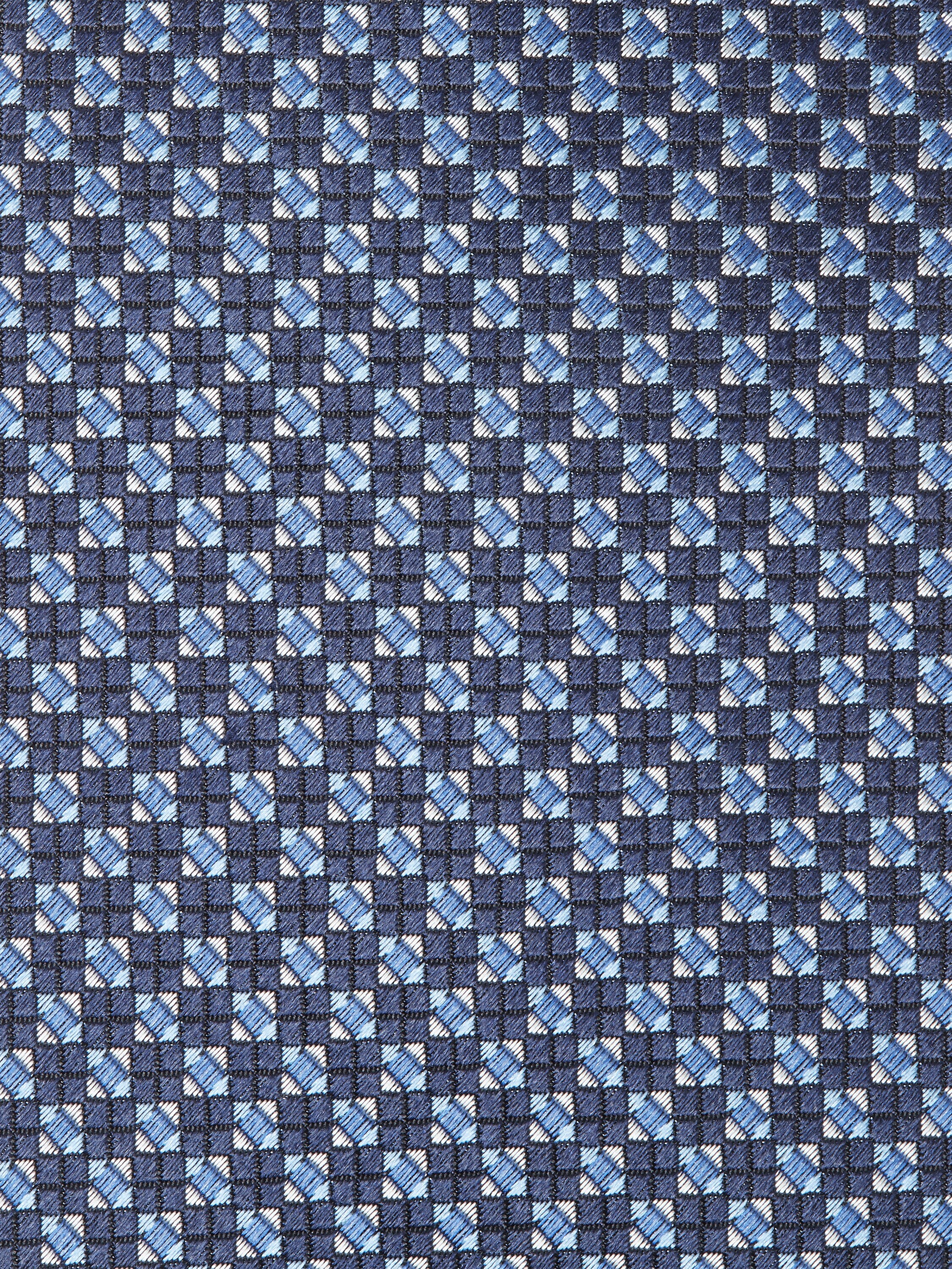 Cravatta in Seta Blu Navy Foto #1 di dettaglio del prodotto